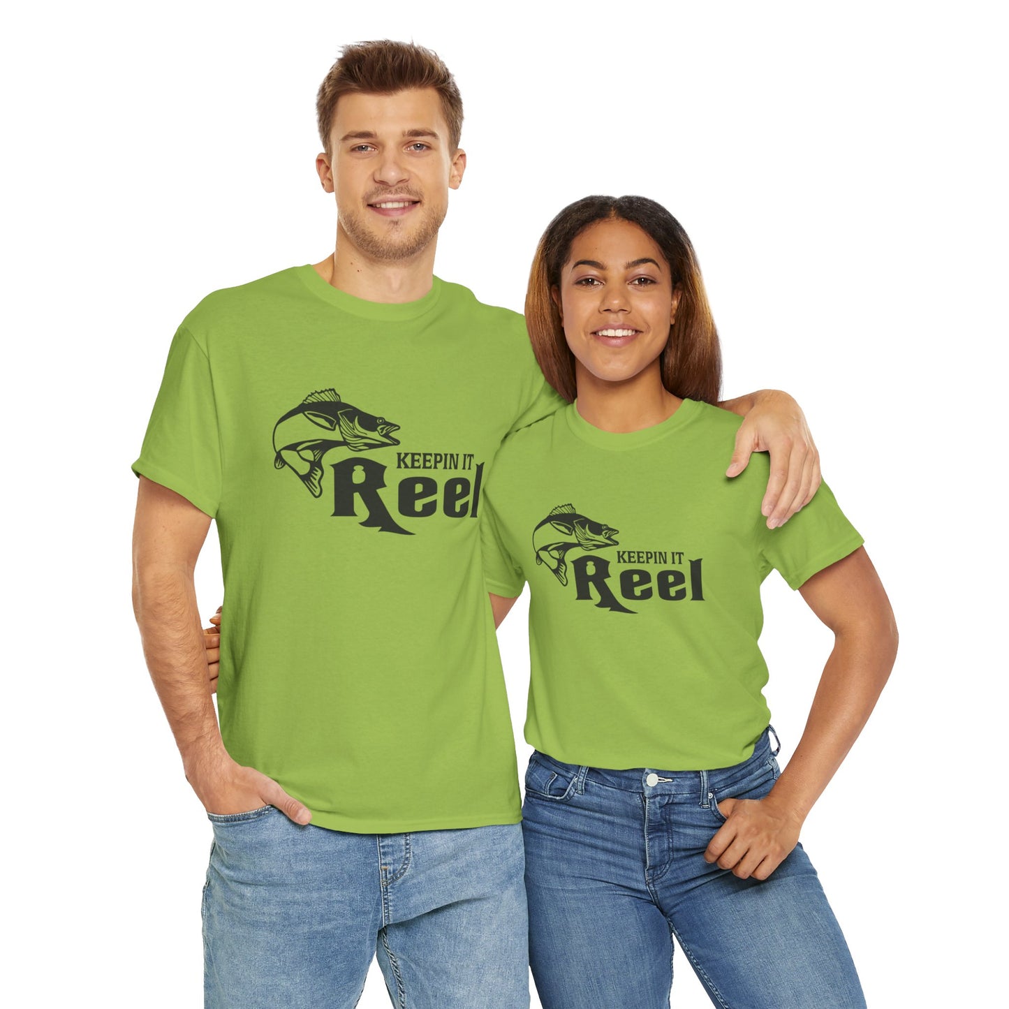 Keepin it reel unisex heavy cotton t-shirt