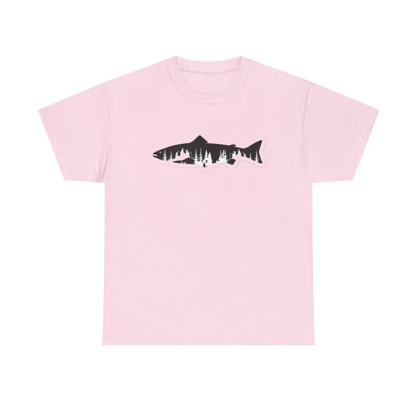 Nature fish unisex heavy cotton t-shirt