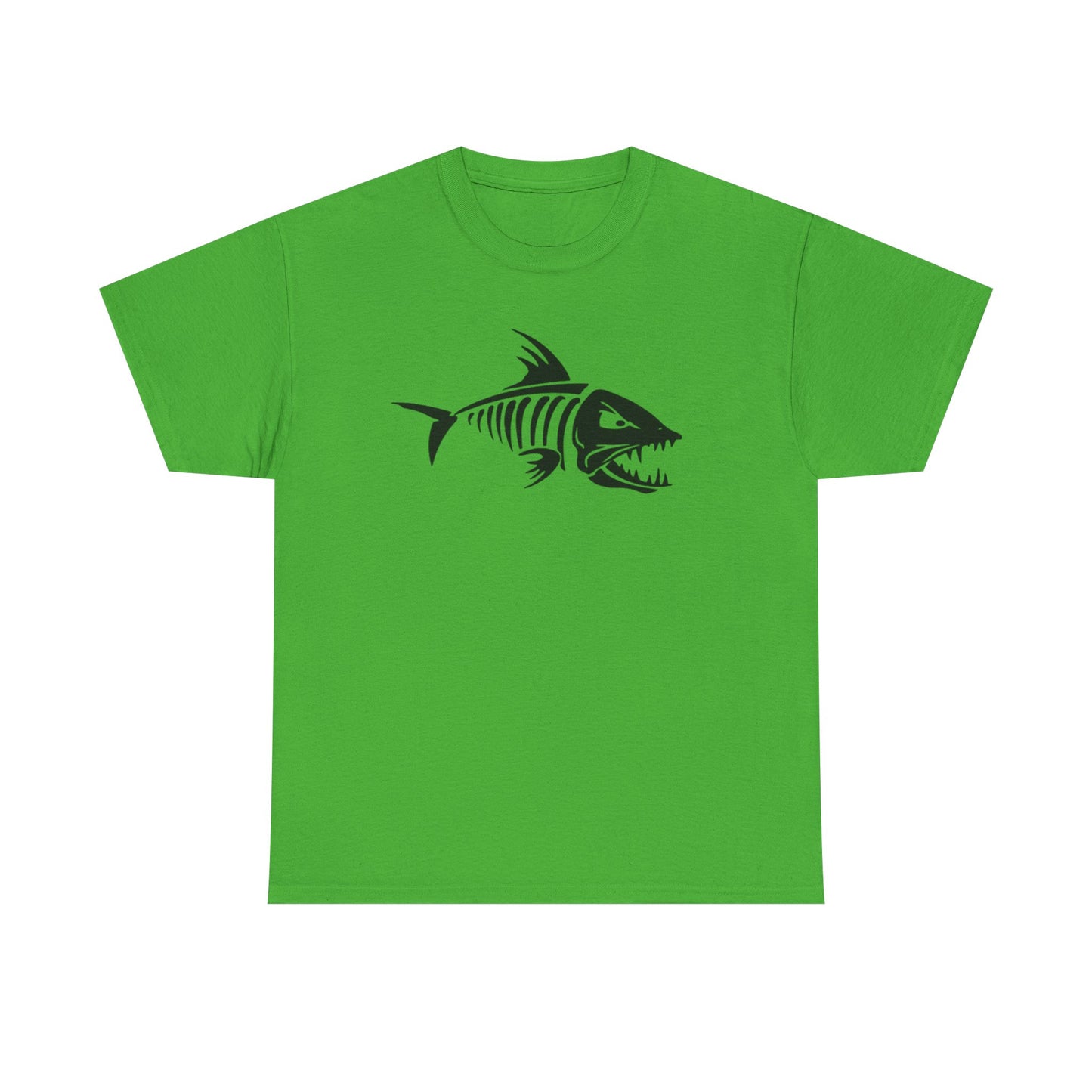 Fish bones unisex heavy cotton t-shirt