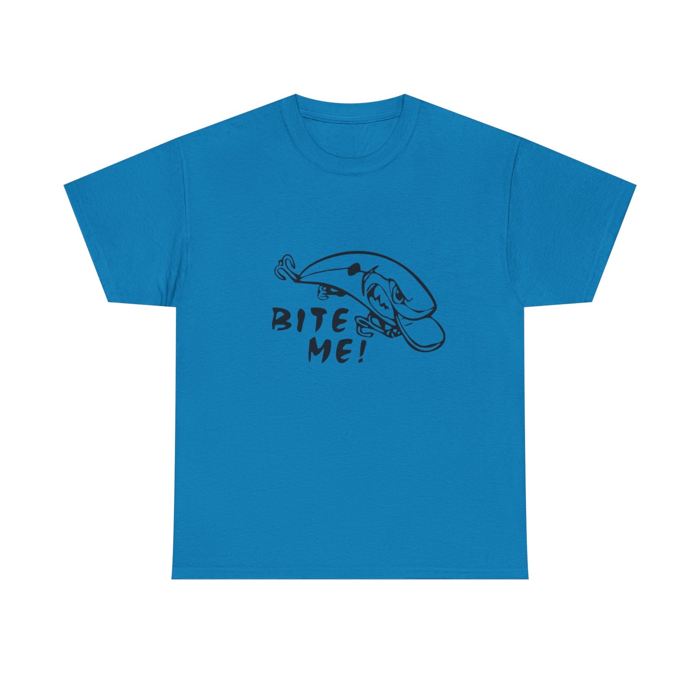 Bite me unisex heavy cotton t-shirt