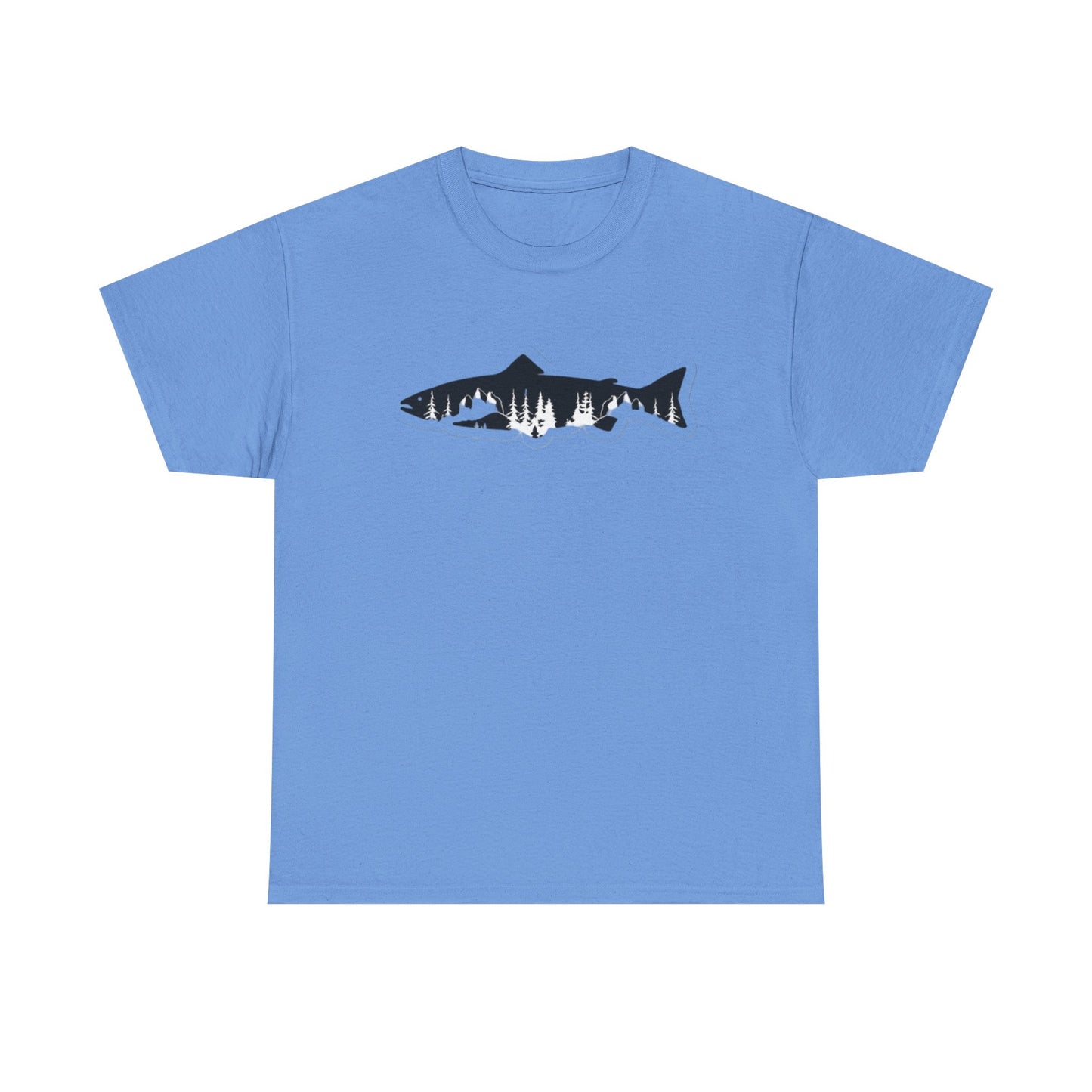 Nature fish unisex heavy cotton t-shirt