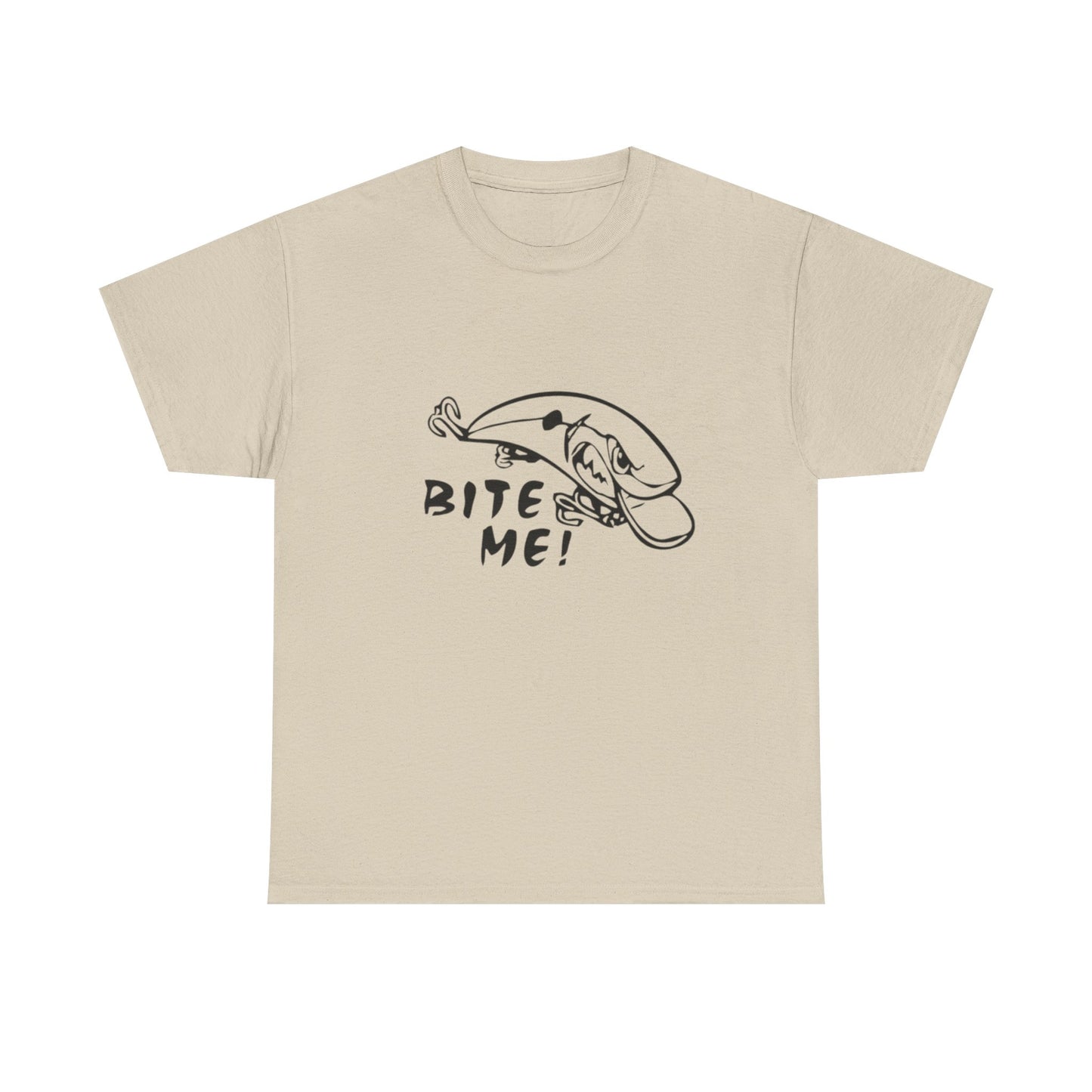 Bite me unisex heavy cotton t-shirt