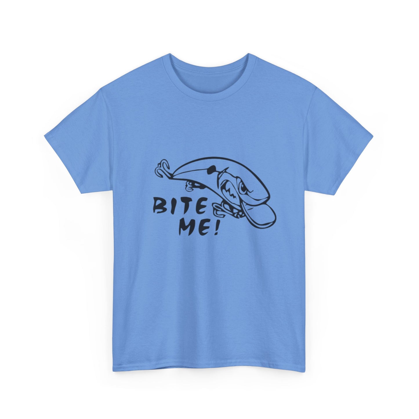 Bite me unisex heavy cotton t-shirt