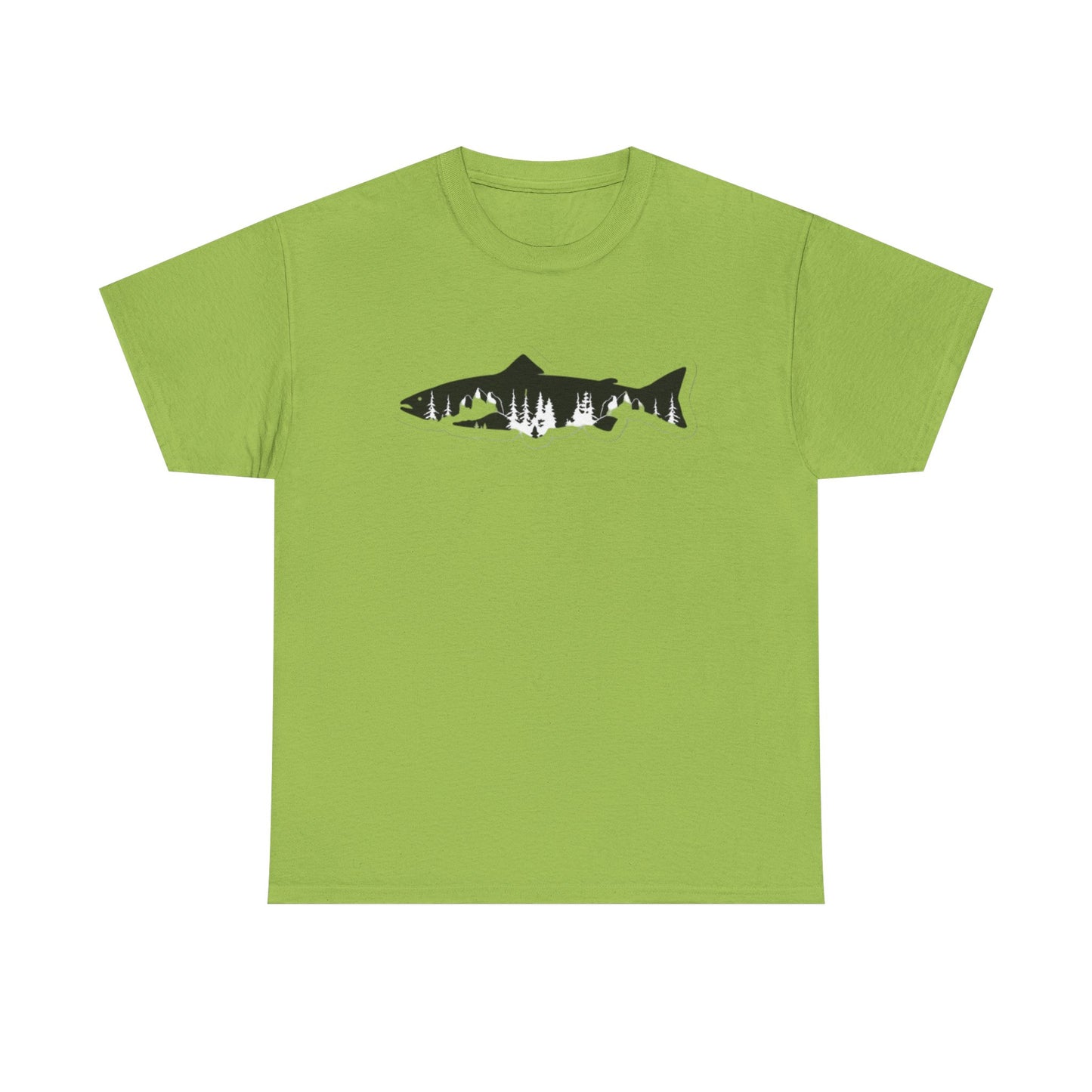 Nature fish unisex heavy cotton t-shirt