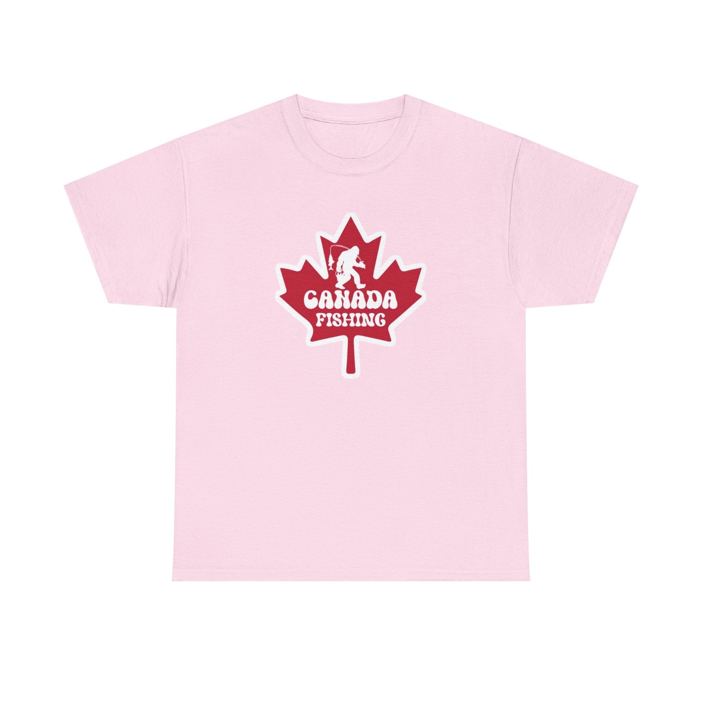 Canada fishing unisex heavy cotton t-shirt