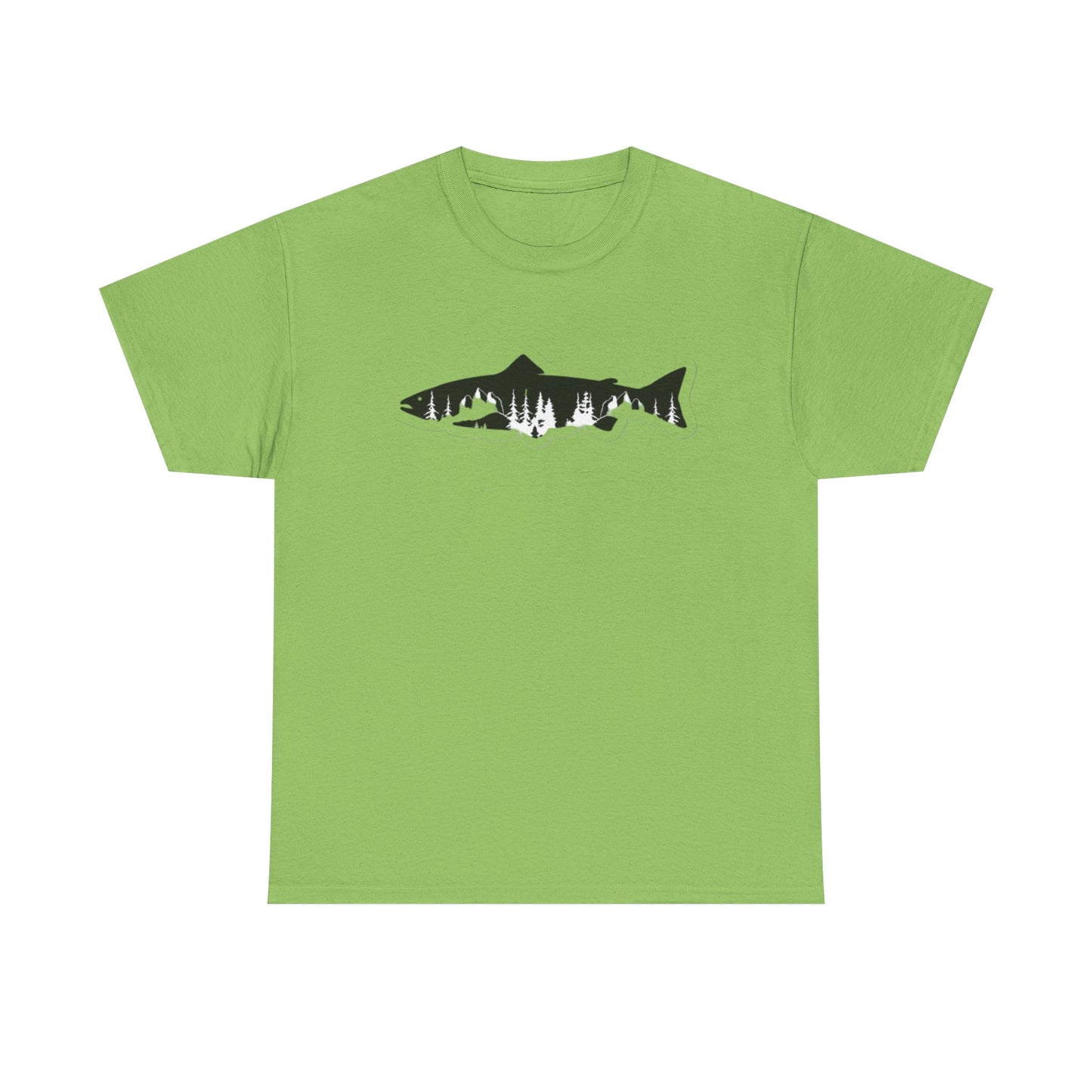Nature fish unisex heavy cotton t-shirt
