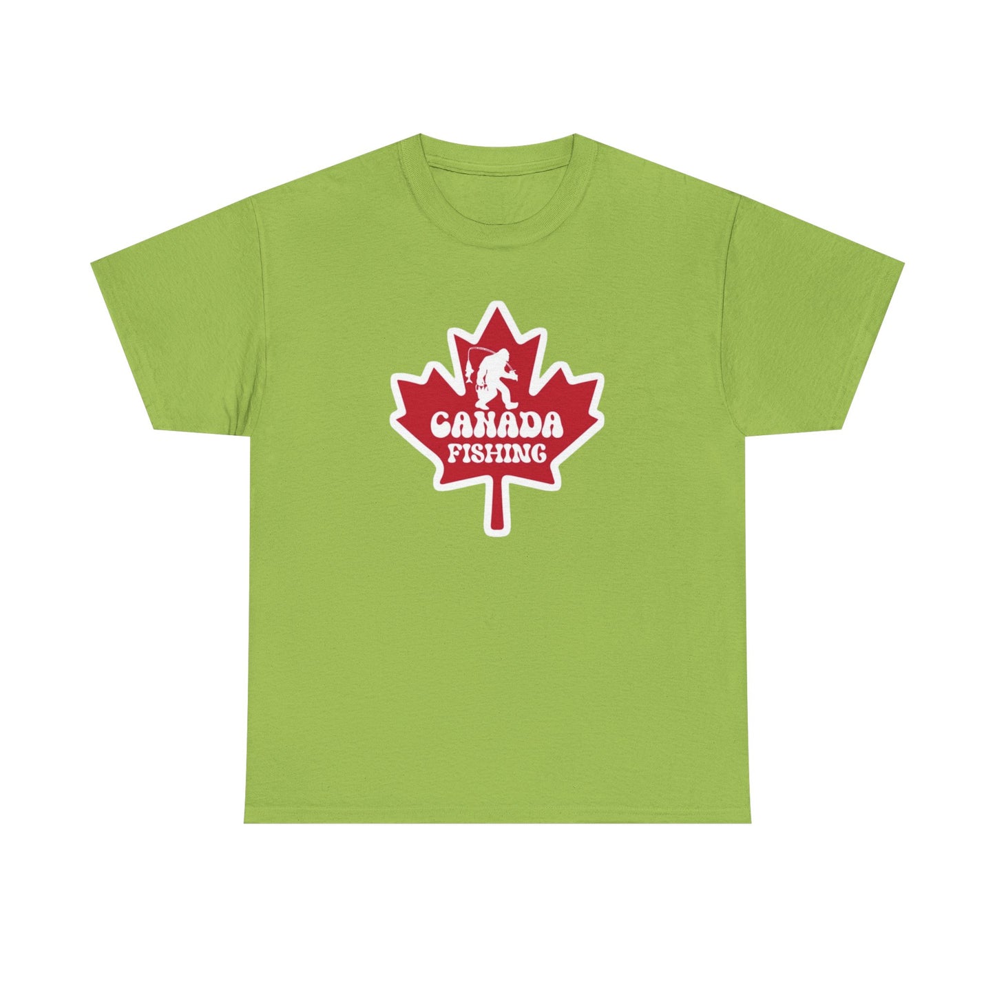 Canada fishing unisex heavy cotton t-shirt