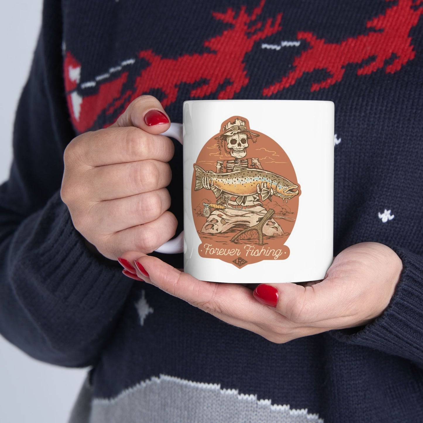 Forever fishing mug