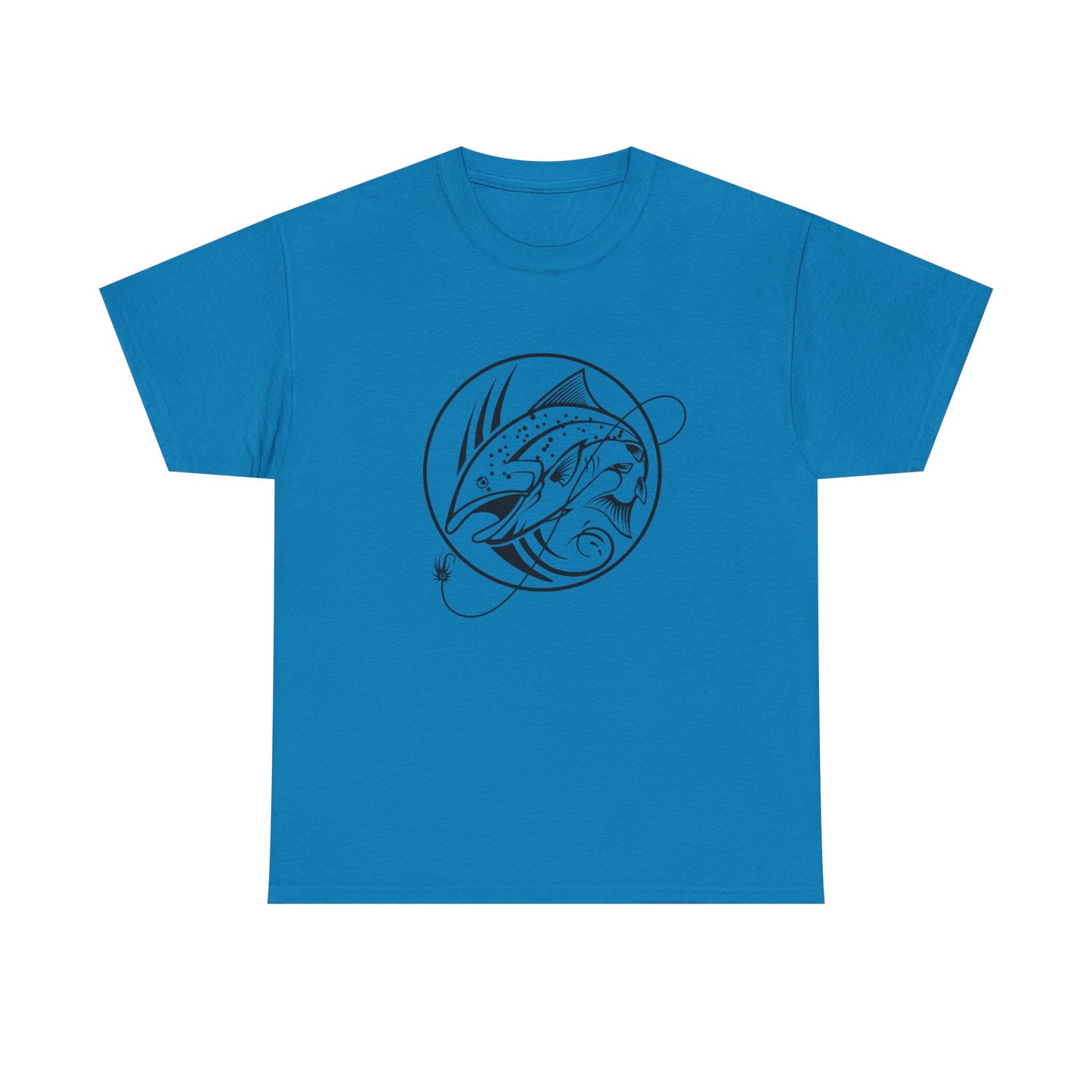 Fishing unisex heavy cotton t-shirt