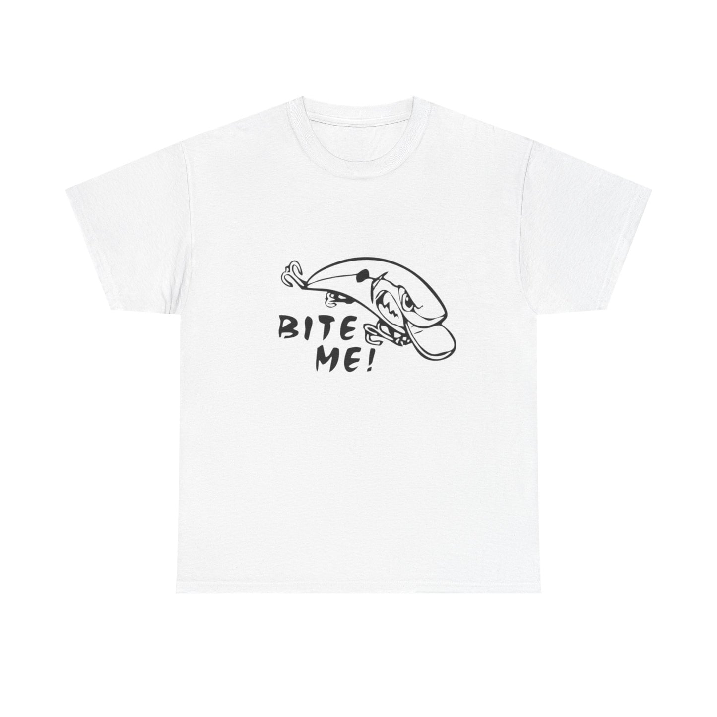 Bite me unisex heavy cotton t-shirt