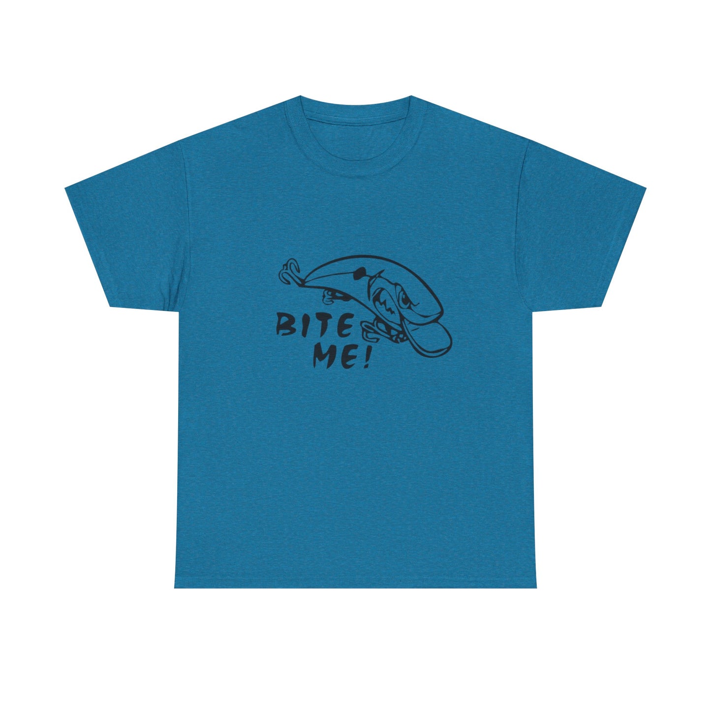 Bite me unisex heavy cotton t-shirt