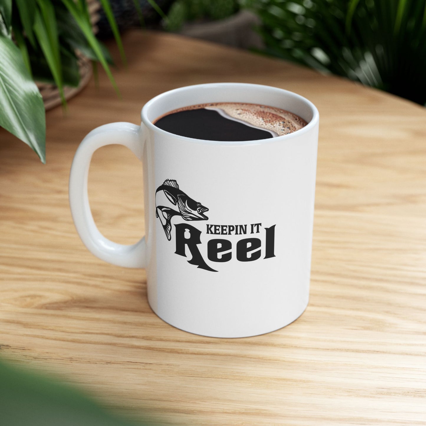 Keepin it reel mug