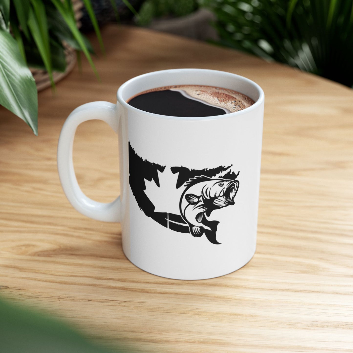 Canada fishing mug