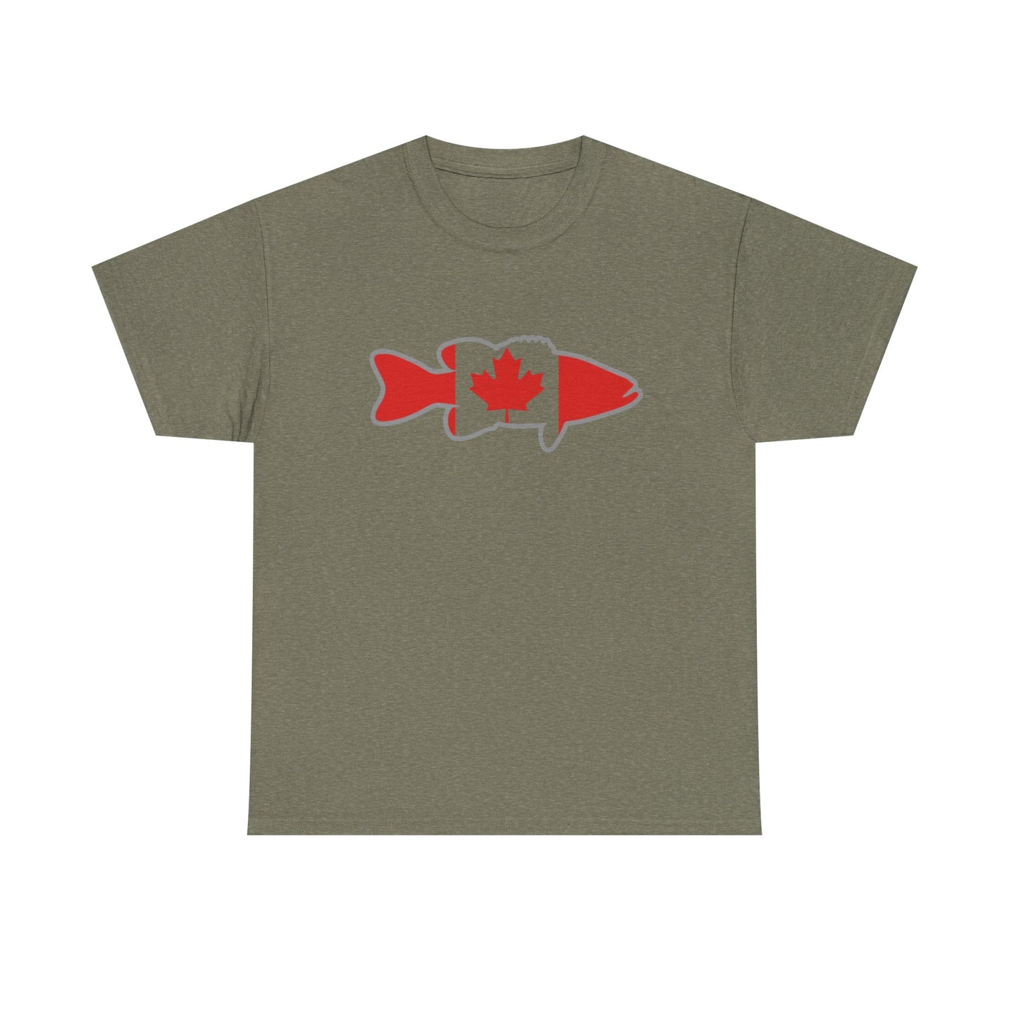 Canada fish unisex heavy cotton t-shirt
