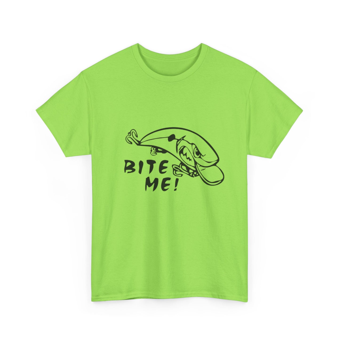 Bite me unisex heavy cotton t-shirt