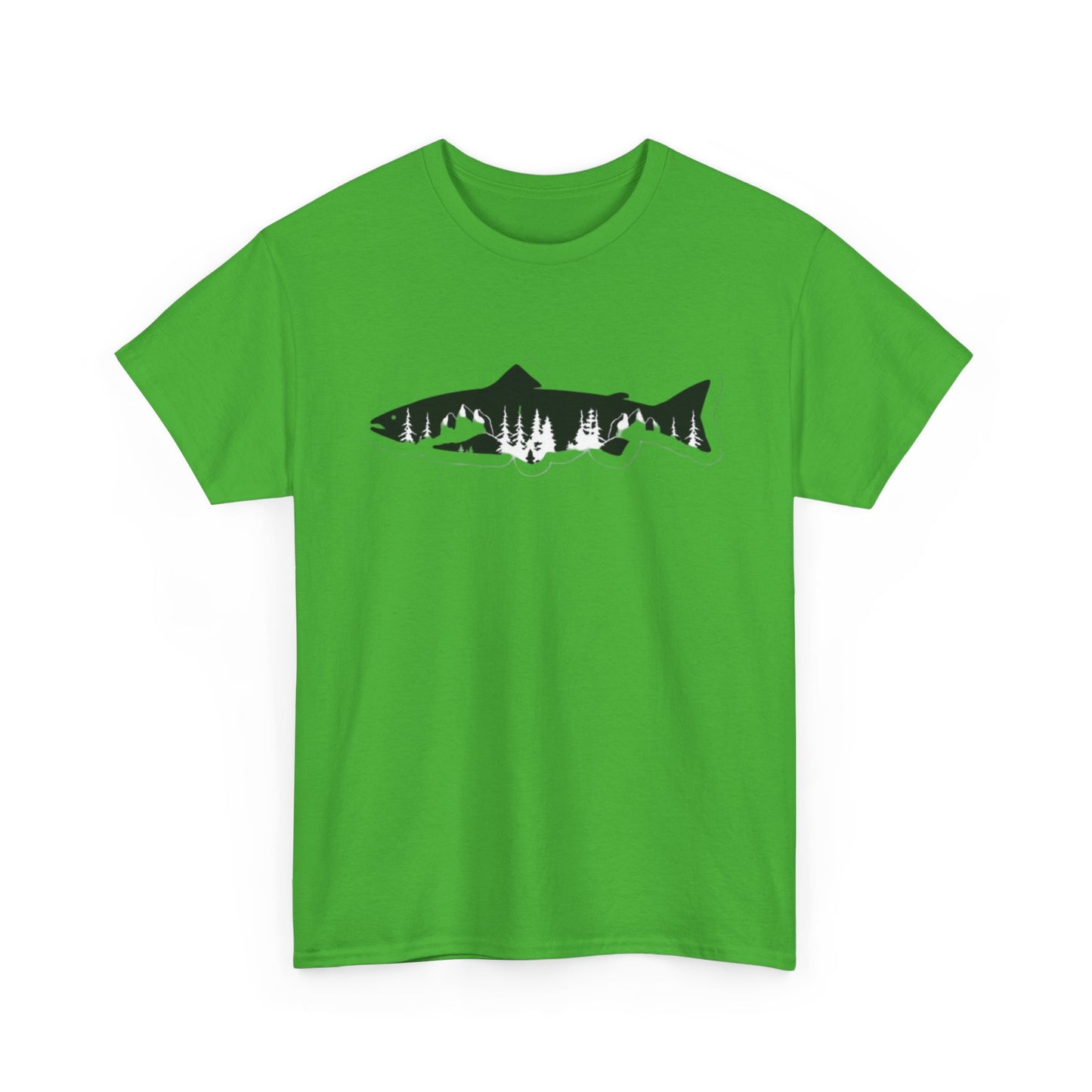 Nature fish unisex heavy cotton t-shirt