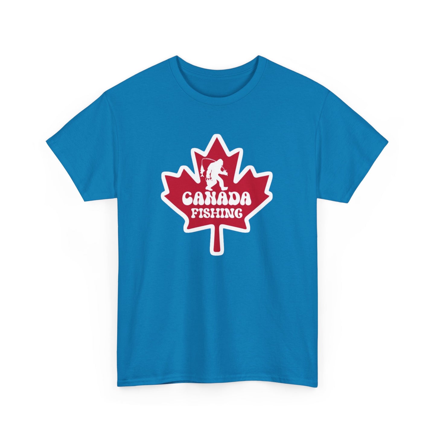 Canada fishing unisex heavy cotton t-shirt