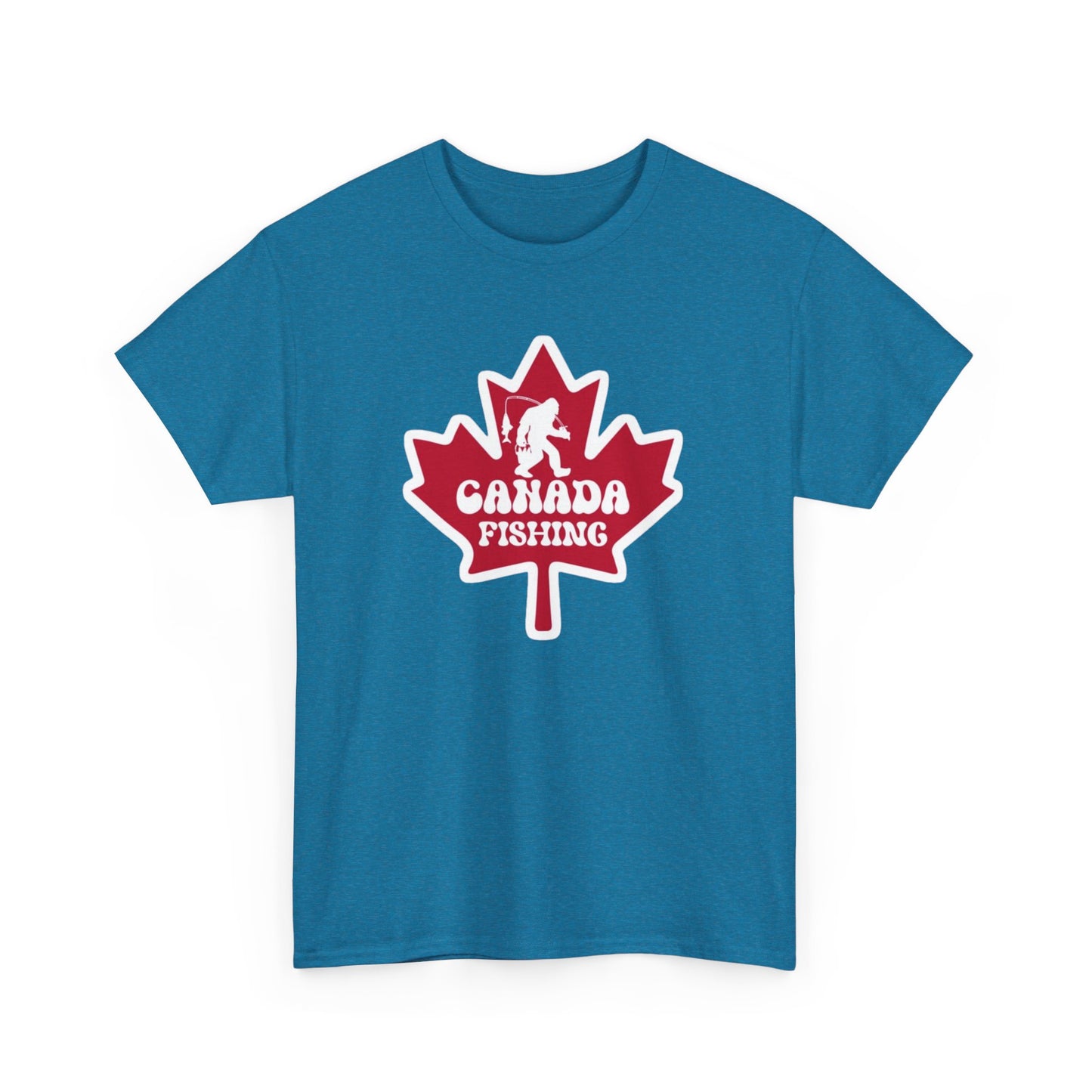 Canada fishing unisex heavy cotton t-shirt
