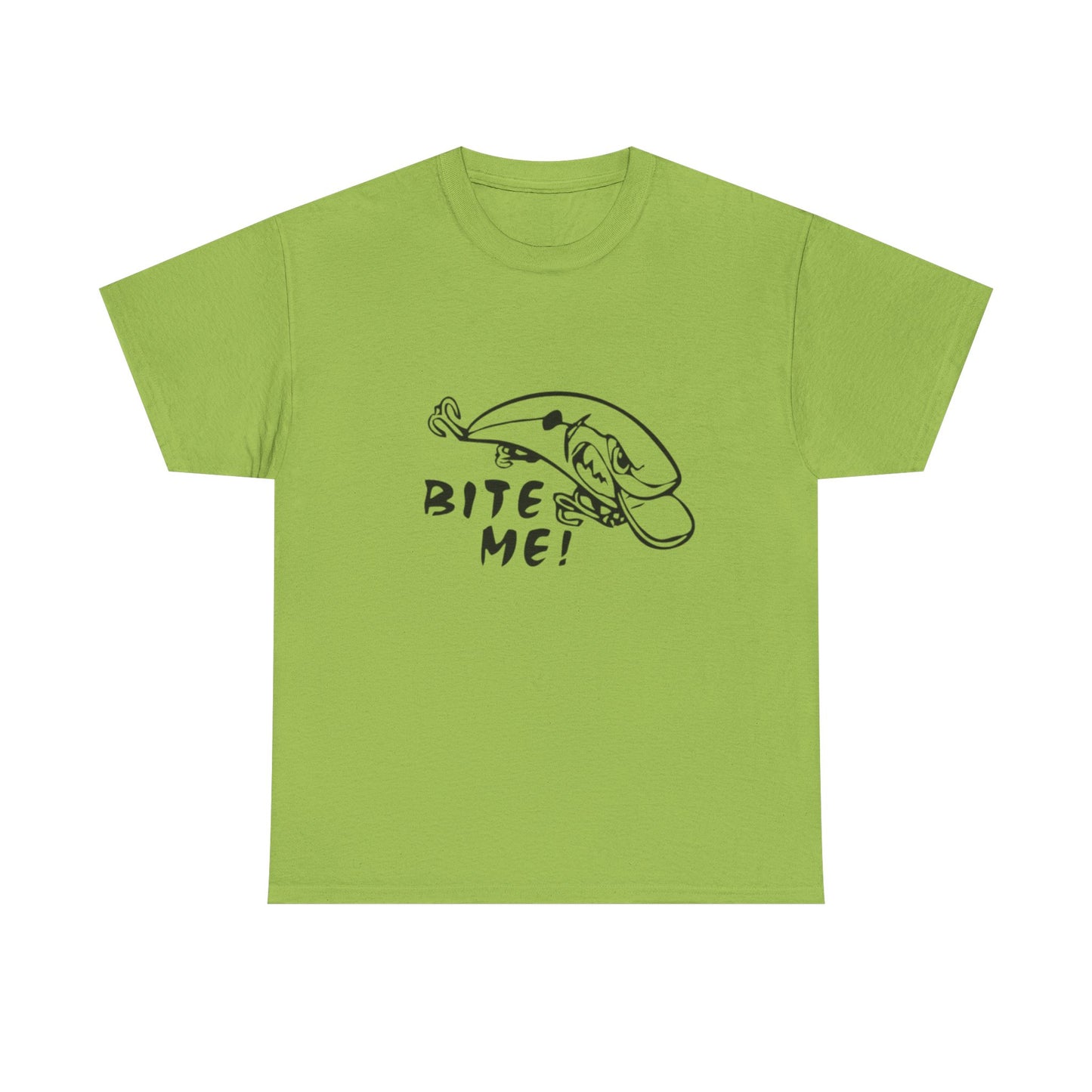 Bite me unisex heavy cotton t-shirt