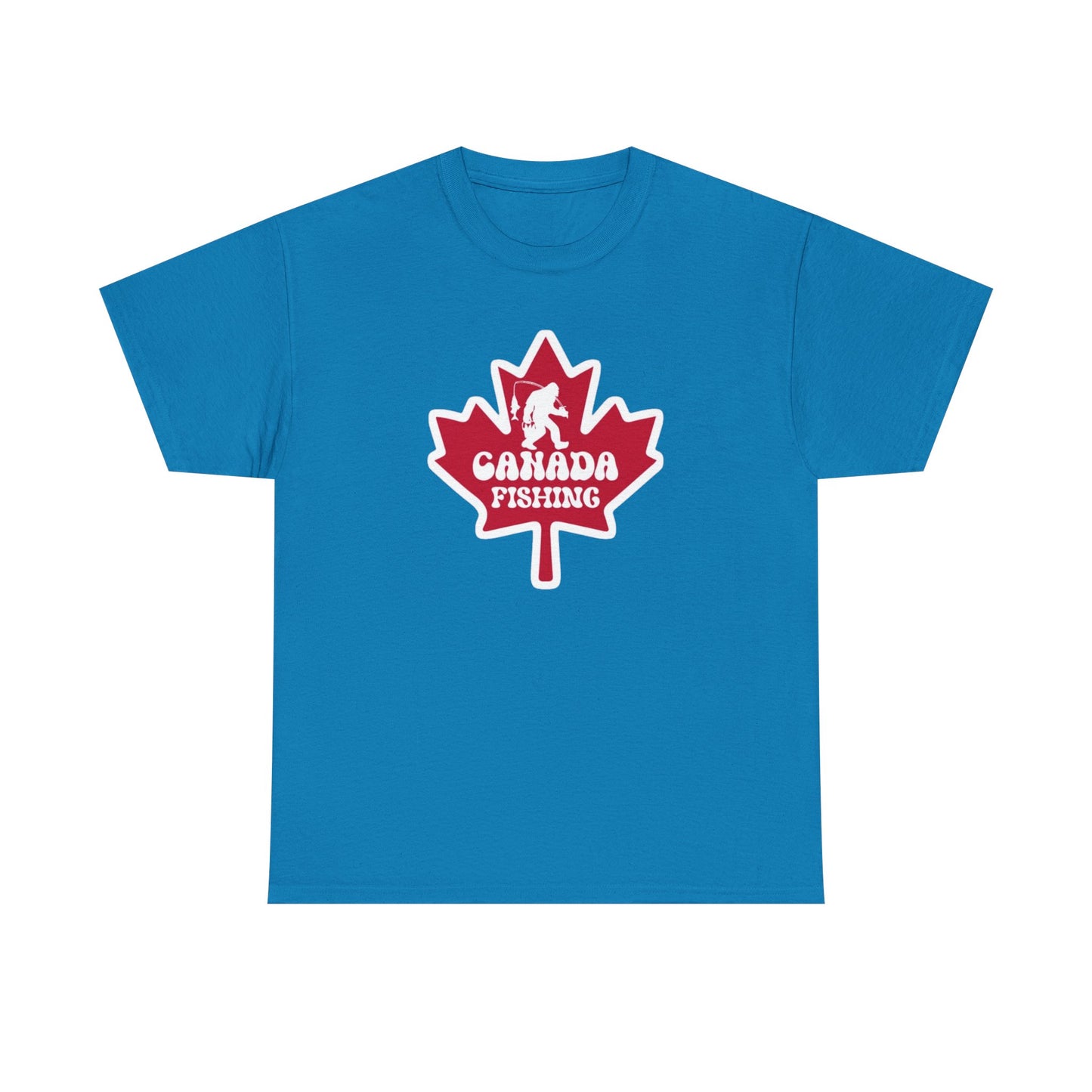 Canada fishing unisex heavy cotton t-shirt
