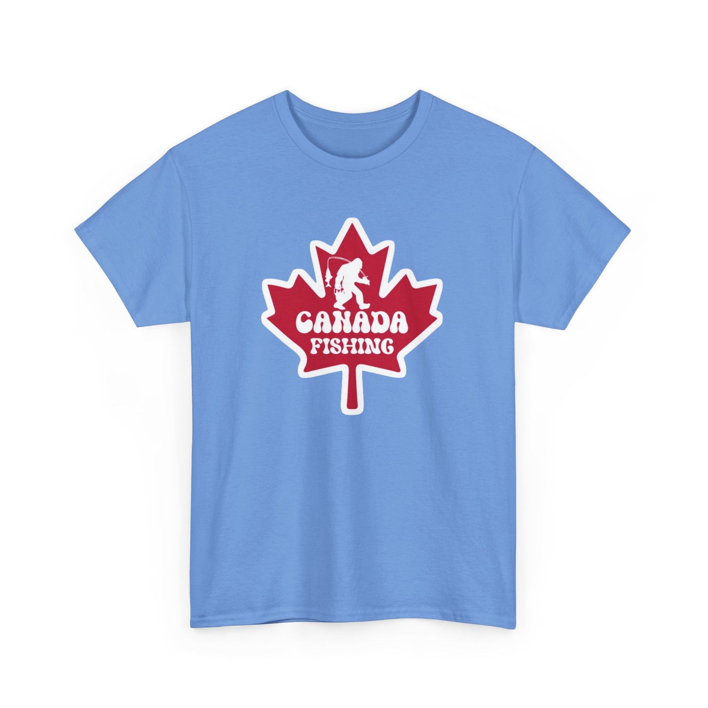 Canada fishing unisex heavy cotton t-shirt