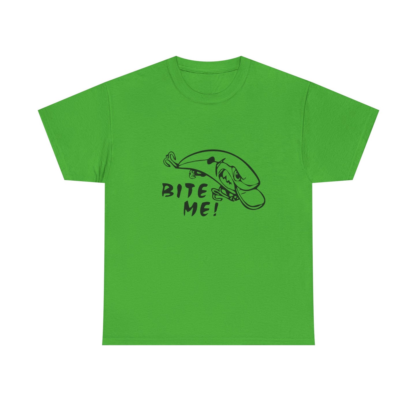 Bite me unisex heavy cotton t-shirt