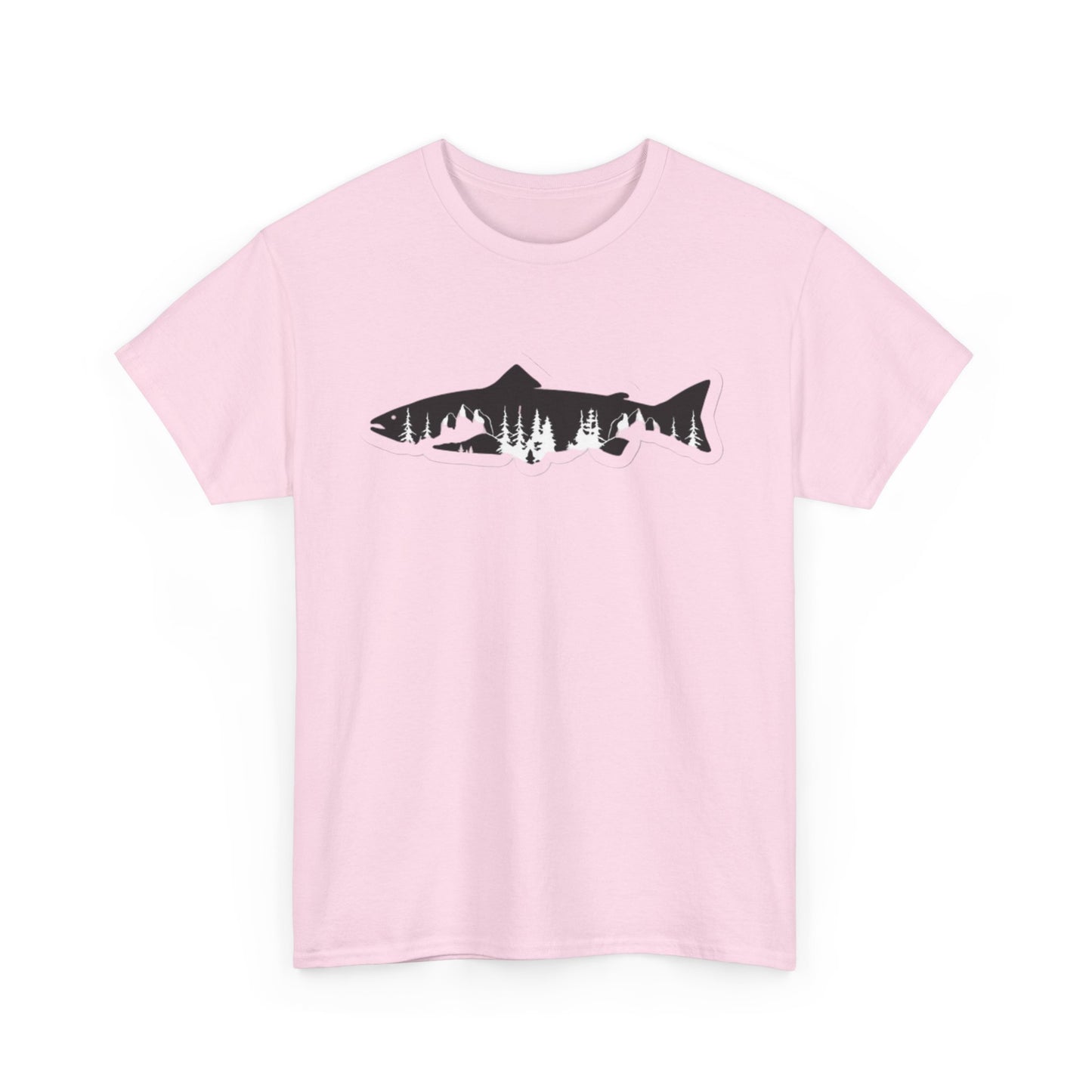 Nature fish unisex heavy cotton t-shirt