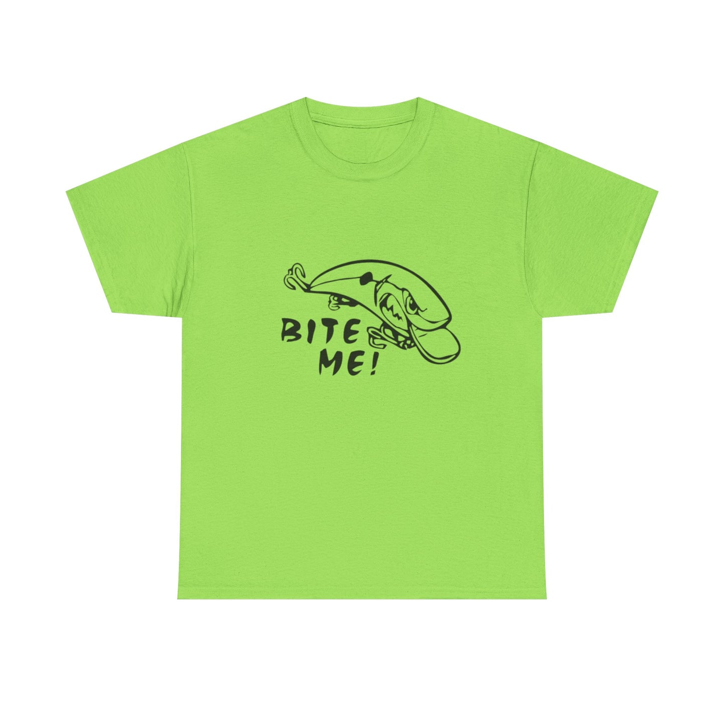 Bite me unisex heavy cotton t-shirt