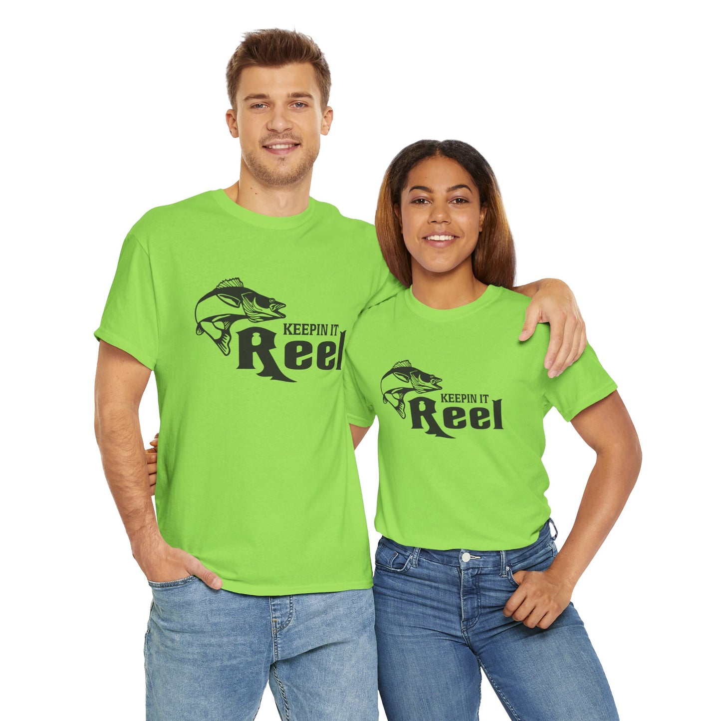 Keepin it reel unisex heavy cotton t-shirt