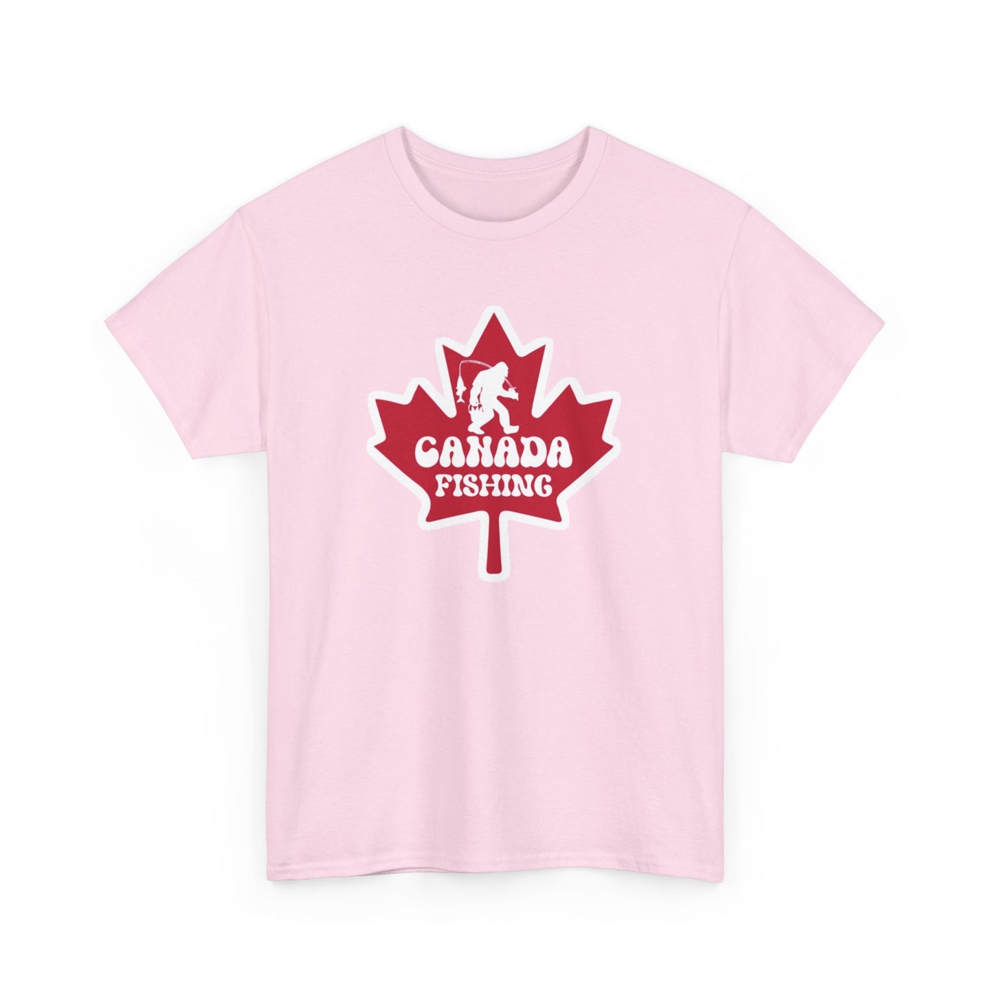 Canada fishing unisex heavy cotton t-shirt