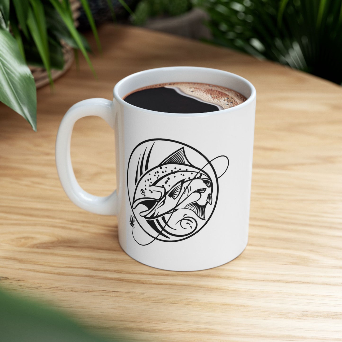 Fishing mug