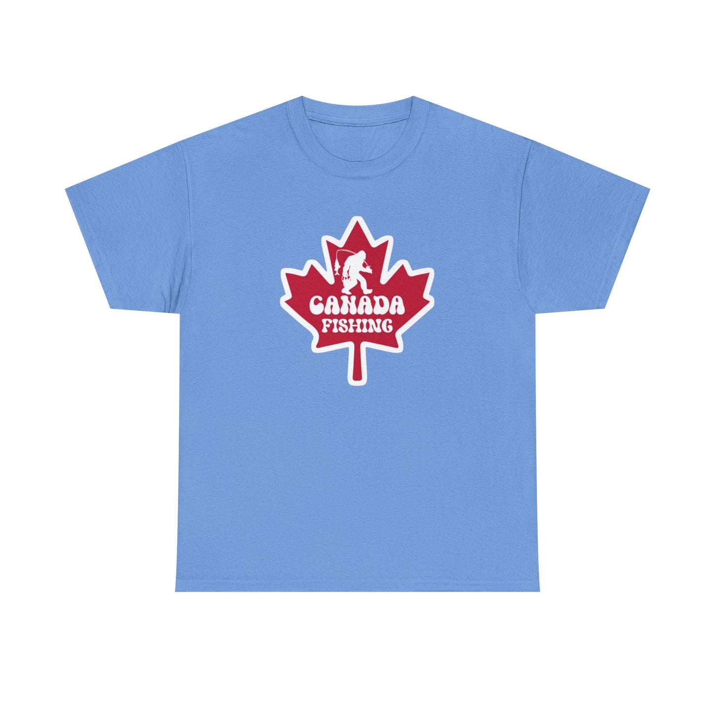 Canada fishing unisex heavy cotton t-shirt