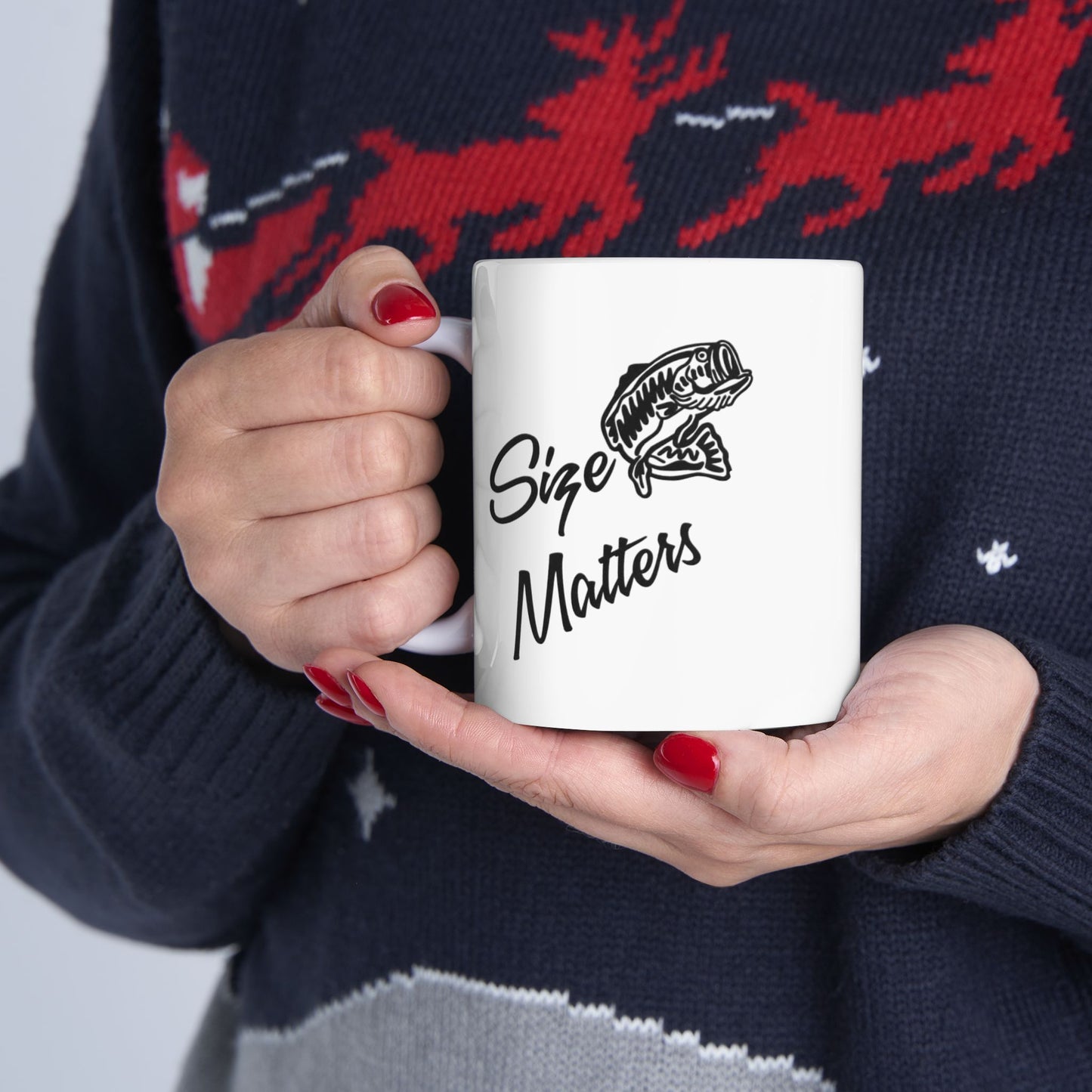 Size matters mug