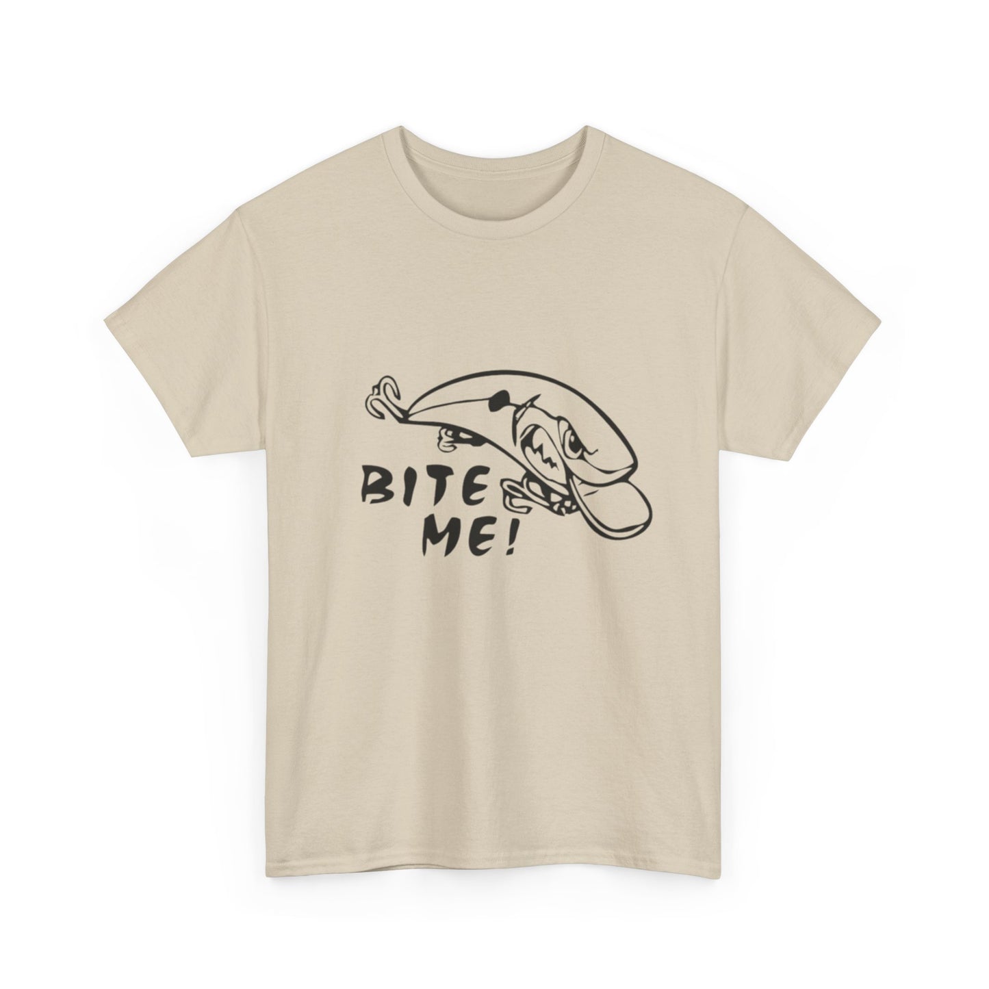 Bite me unisex heavy cotton t-shirt