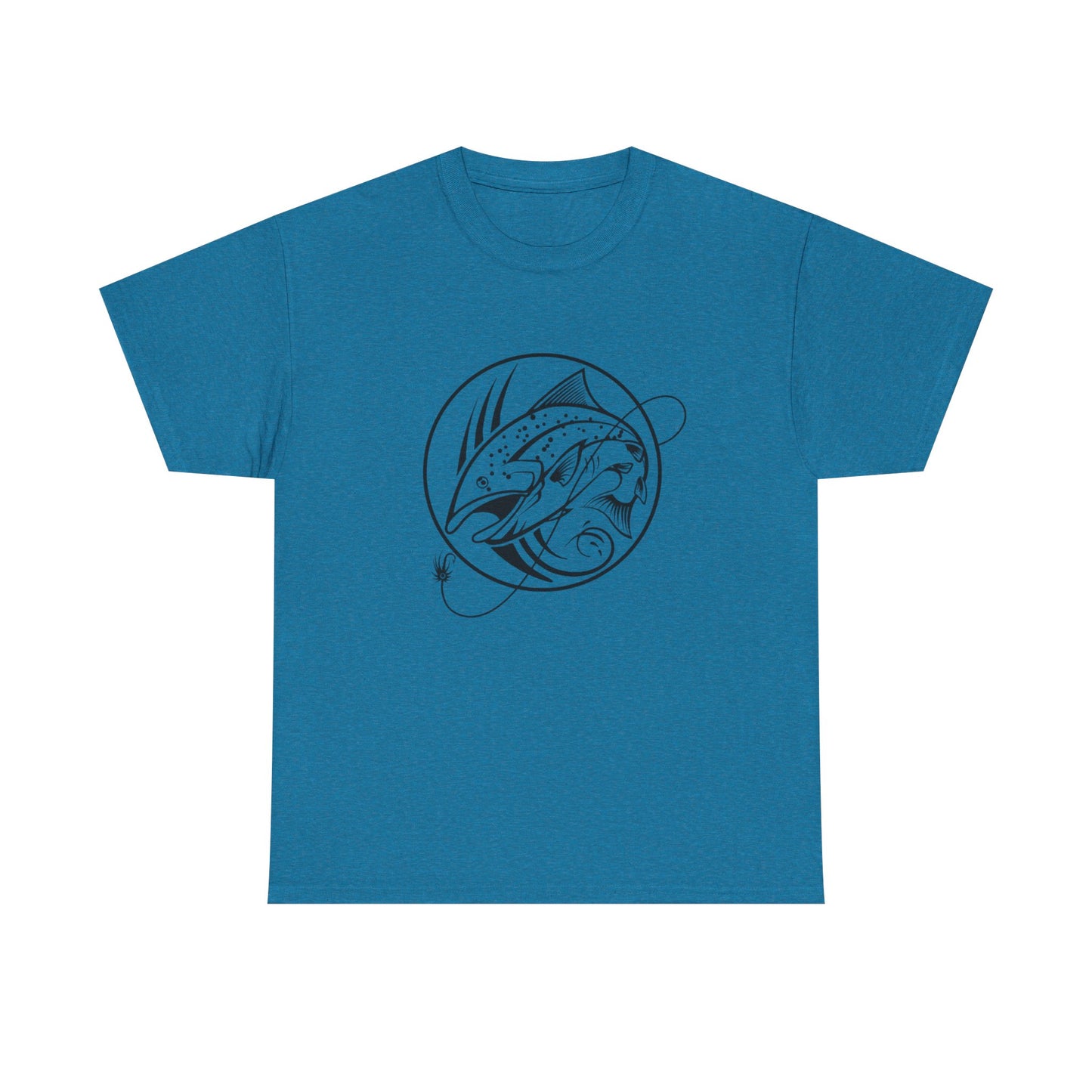 Fishing unisex heavy cotton t-shirt