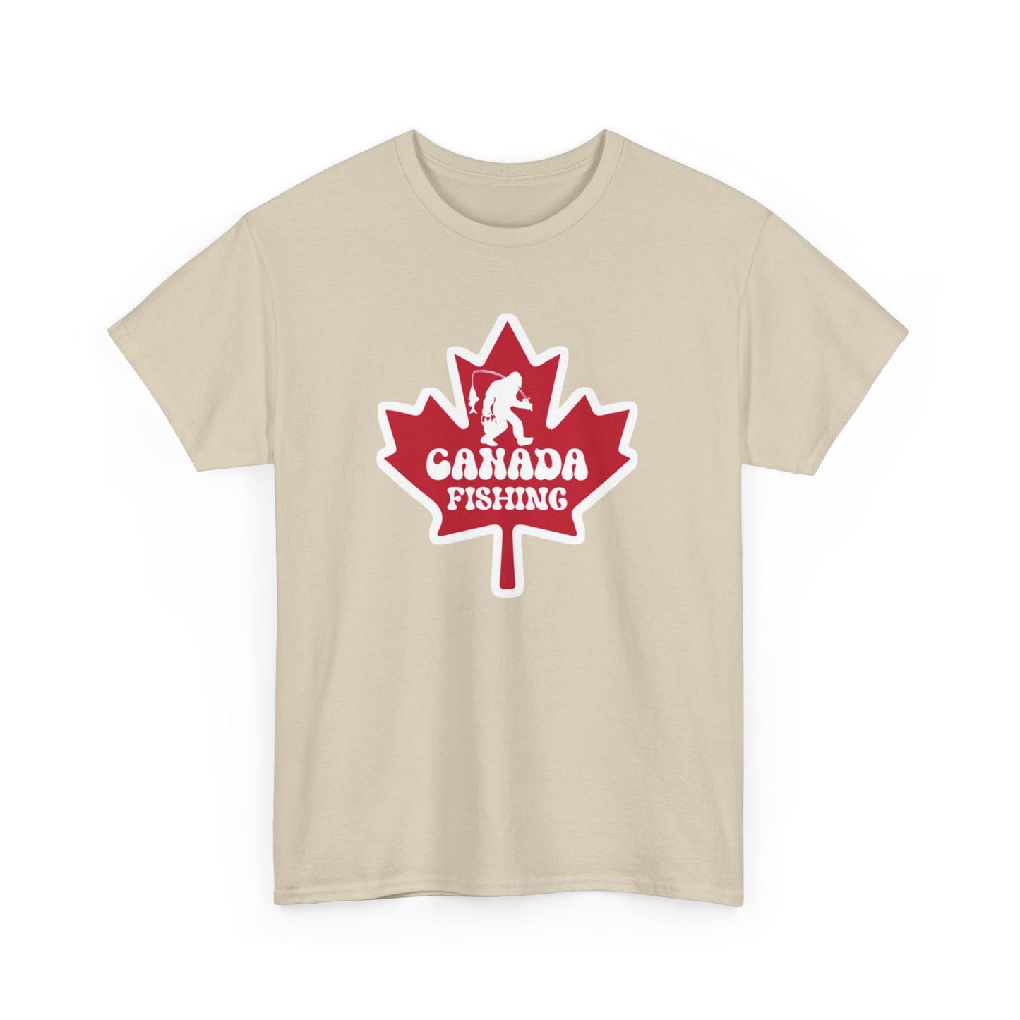 Canada fishing unisex heavy cotton t-shirt