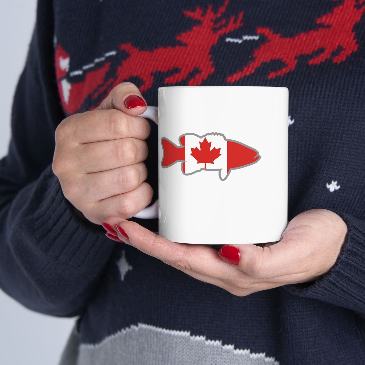Canada fish mug