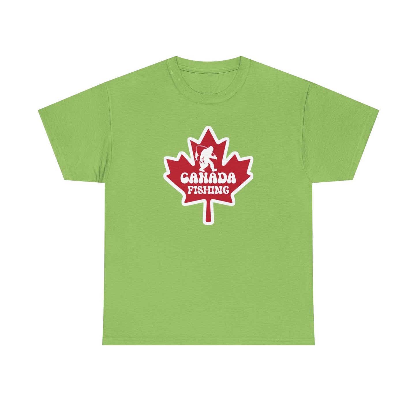 Canada fishing unisex heavy cotton t-shirt