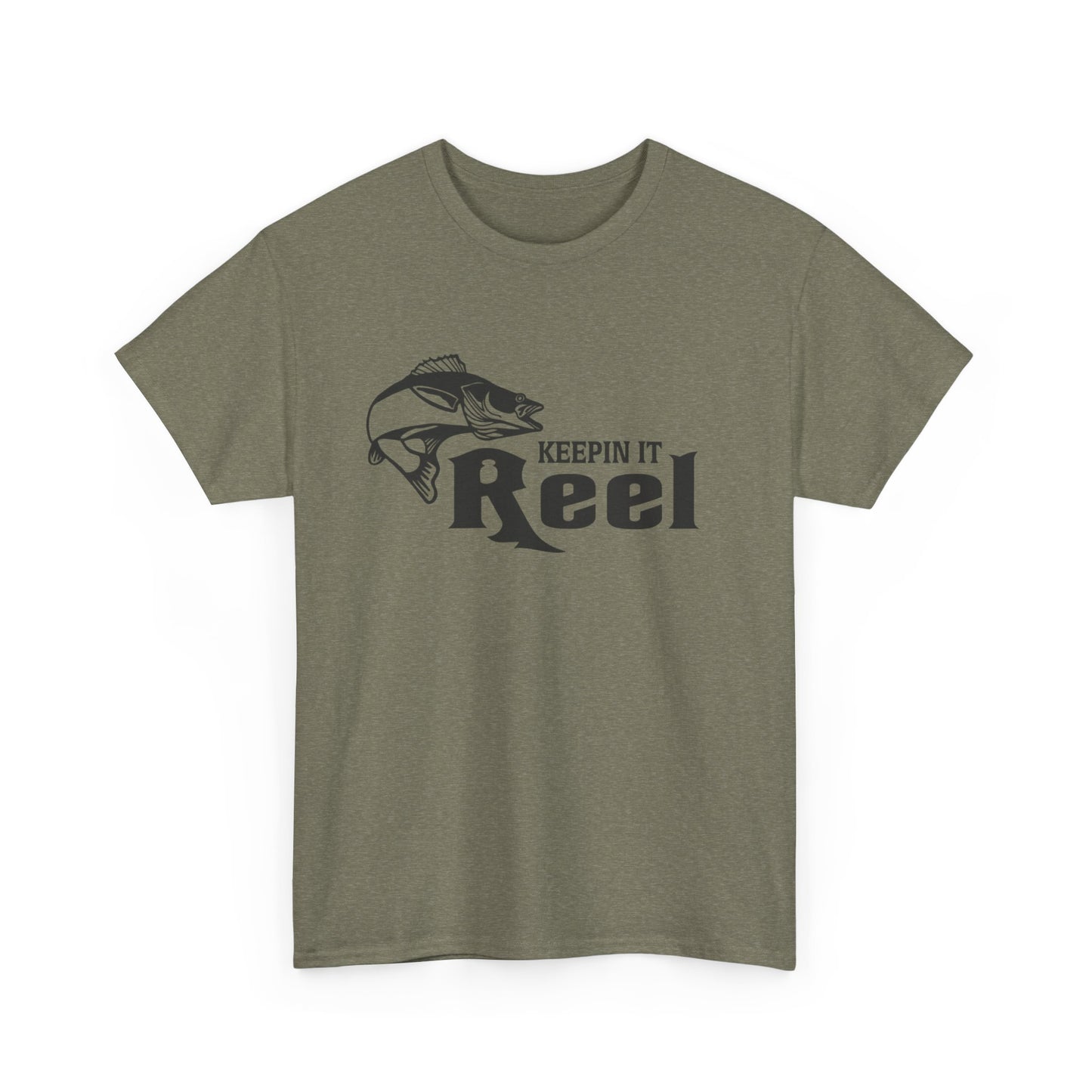 Keepin it reel unisex heavy cotton t-shirt