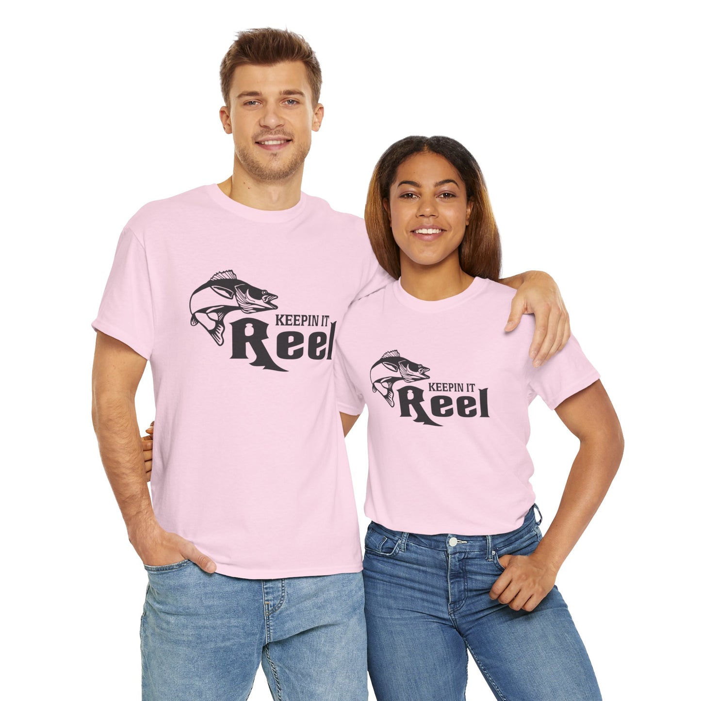 Keepin it reel unisex heavy cotton t-shirt