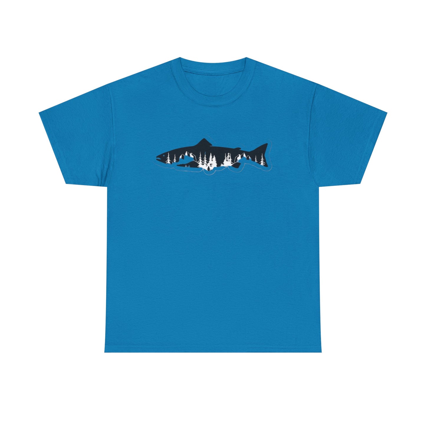Nature fish unisex heavy cotton t-shirt