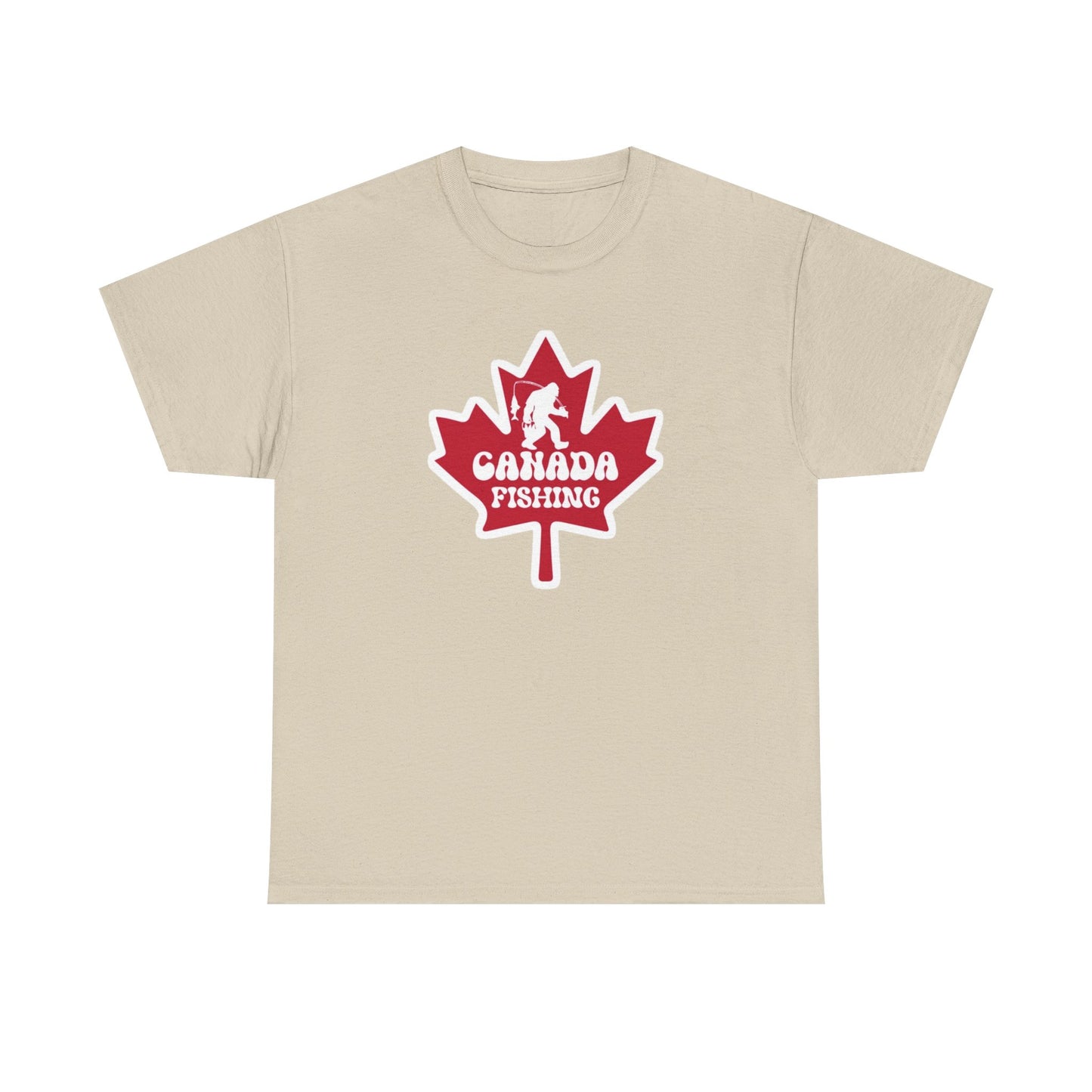 Canada fishing unisex heavy cotton t-shirt
