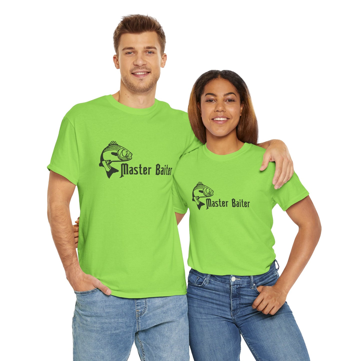 Master Baiter unisex heavy cotton t-shirt
