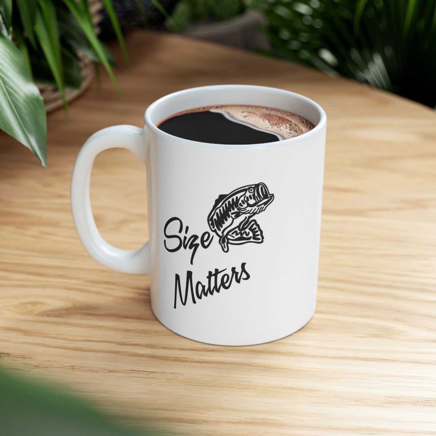 Size matters mug