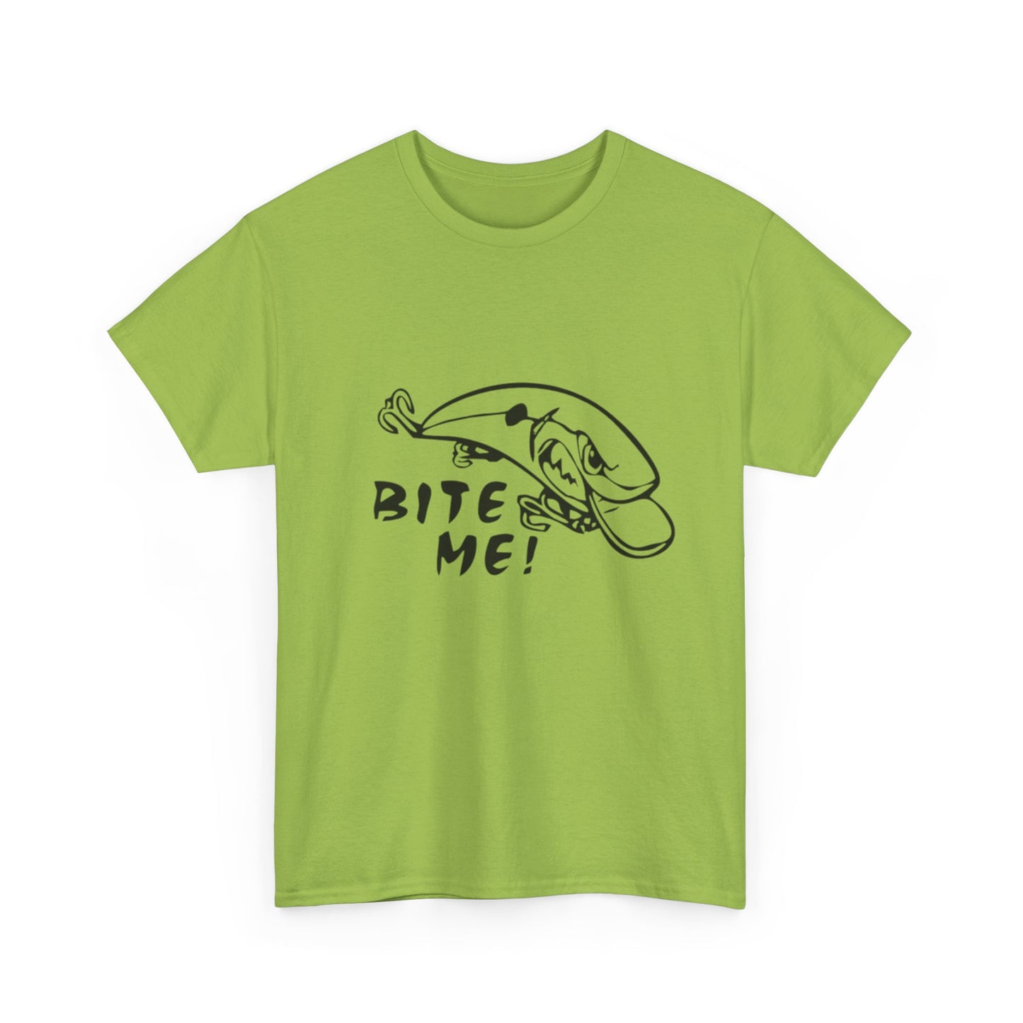 Bite me unisex heavy cotton t-shirt
