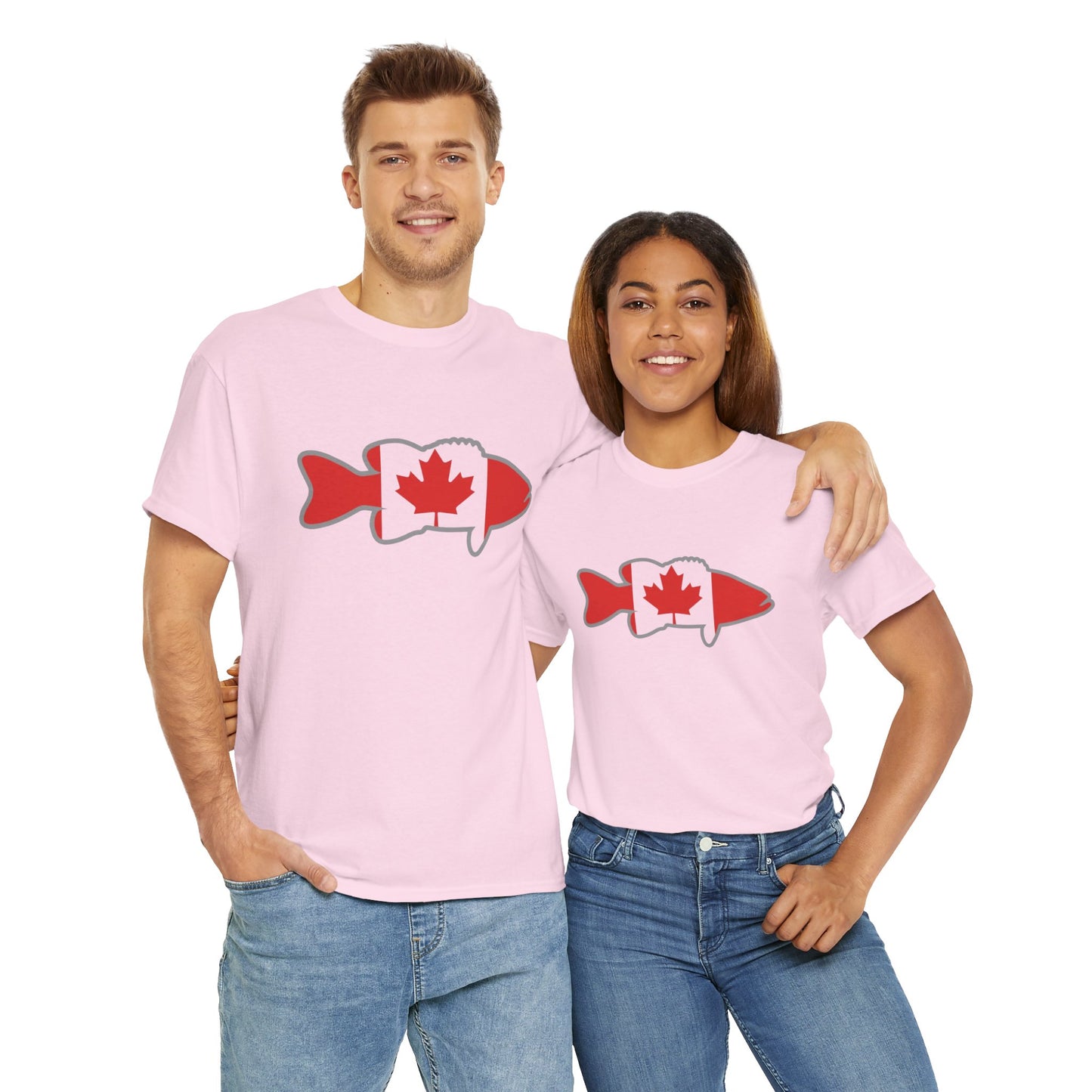 Canada fish unisex heavy cotton t-shirt