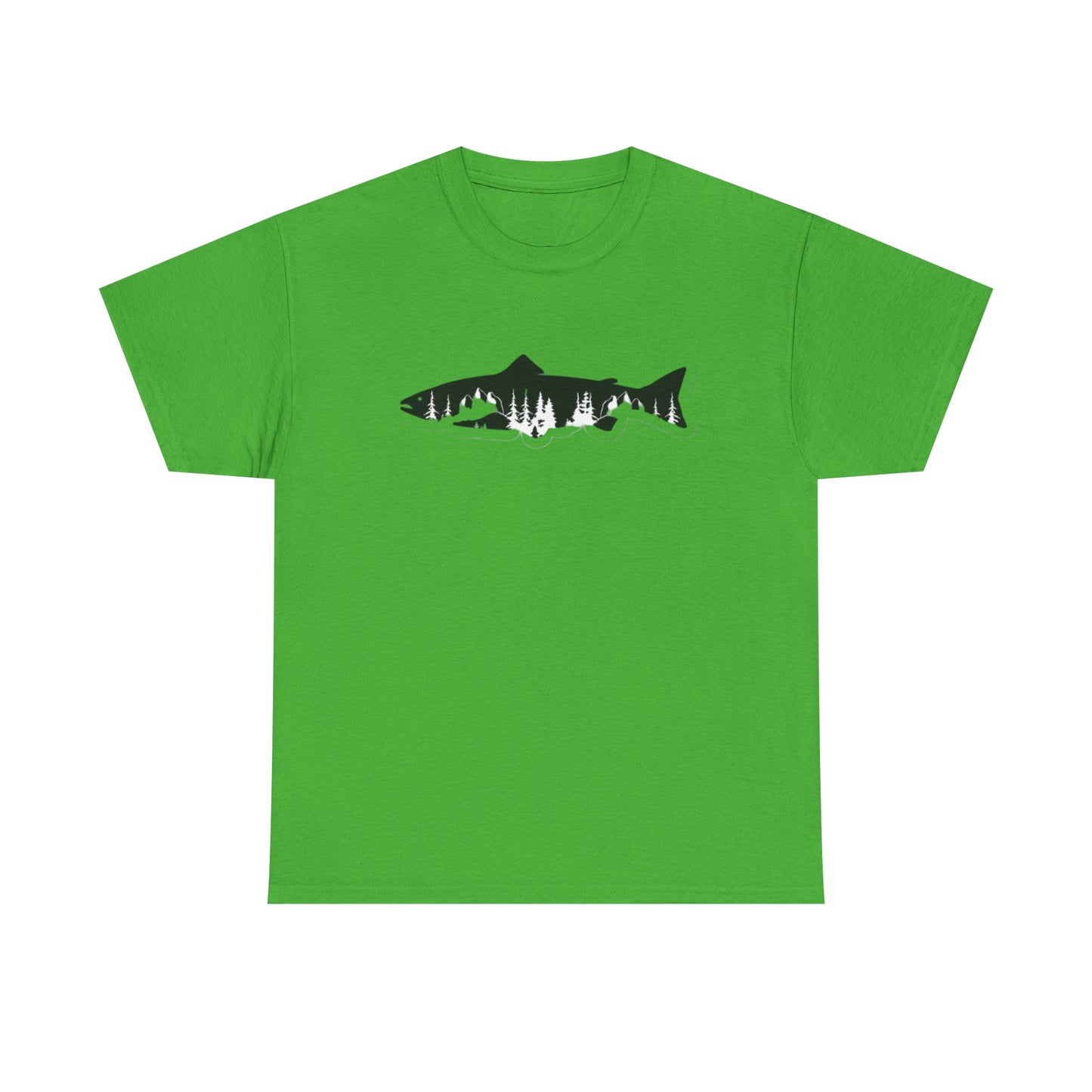 Nature fish unisex heavy cotton t-shirt