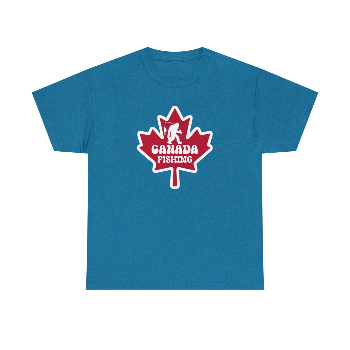 Canada fishing unisex heavy cotton t-shirt