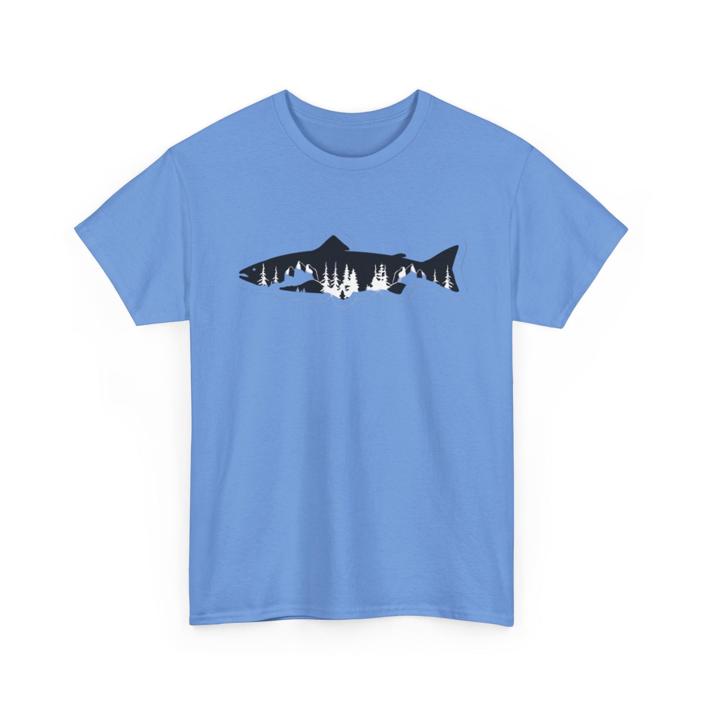 Nature fish unisex heavy cotton t-shirt