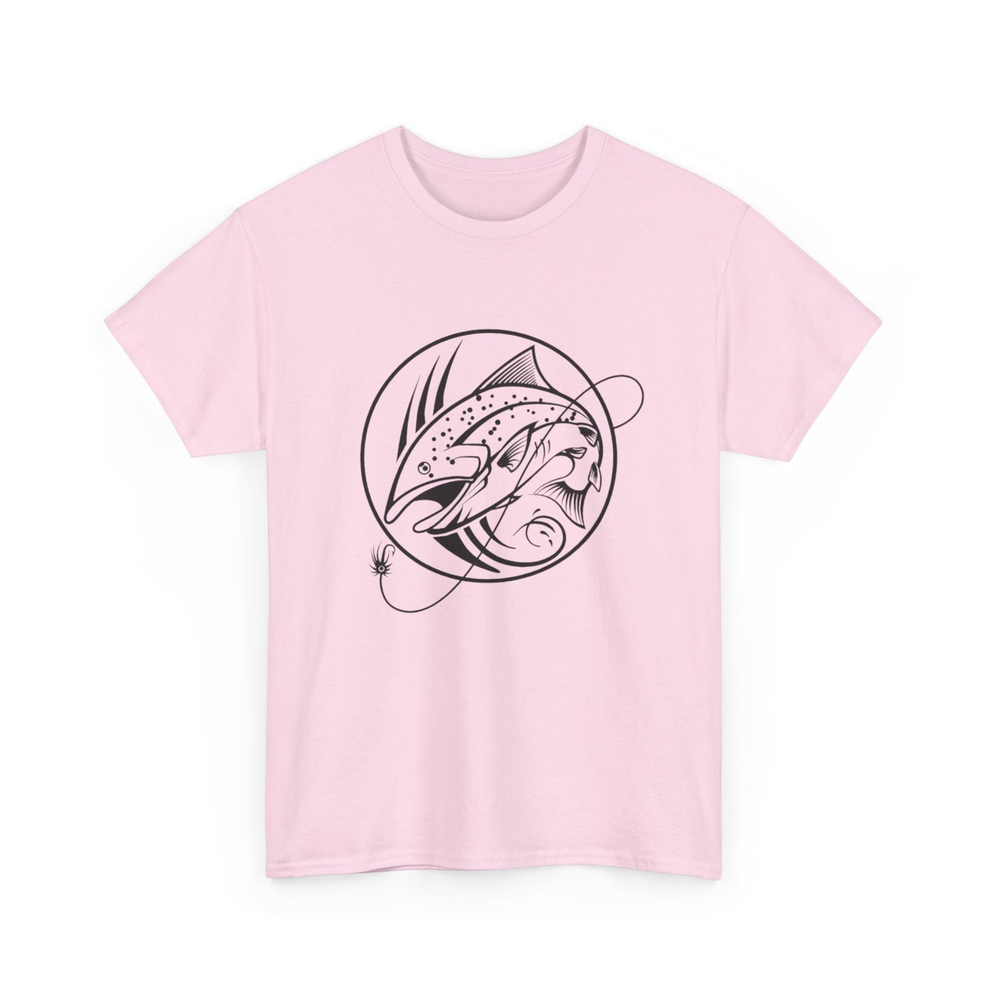 Fishing unisex heavy cotton t-shirt